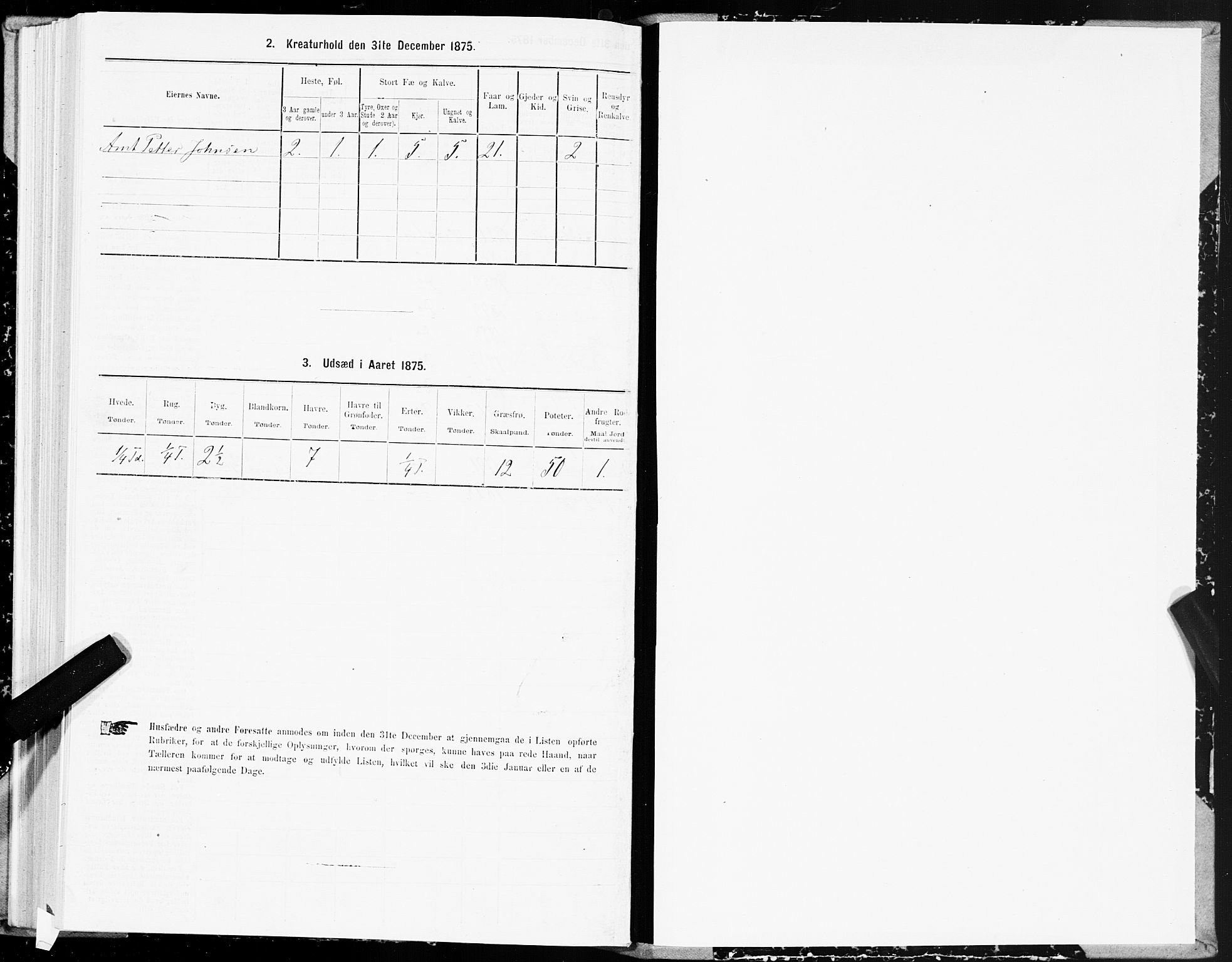 SAT, 1875 census for 1717P Frosta, 1875