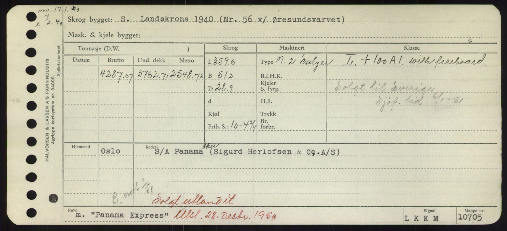 Sjøfartsdirektoratet med forløpere, Skipsmålingen, RA/S-1627/H/Hd/L0029: Fartøy, P, p. 37