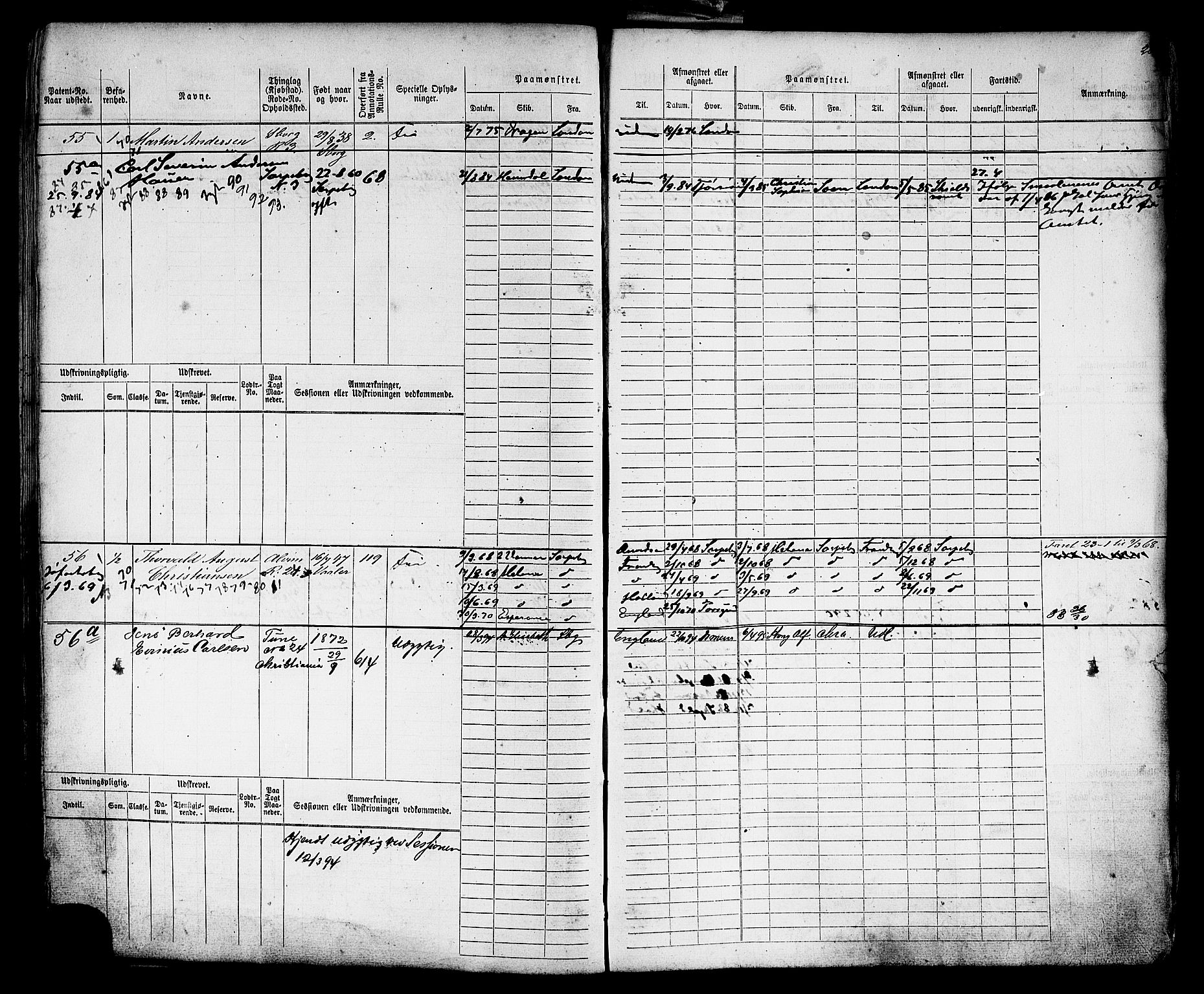 Sarpsborg mønstringskontor, AV/SAO-A-10569c/F/Fc/Fcb/L0004: Hovedrulle, 1868-1881, p. 31