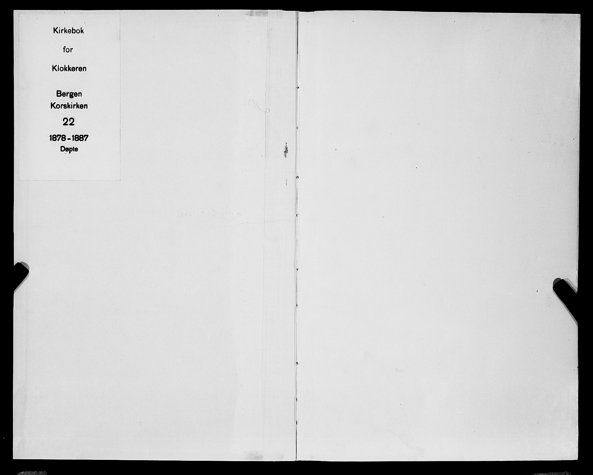 Korskirken sokneprestembete, SAB/A-76101/H/Hab: Parish register (copy) no. B 8, 1878-1887