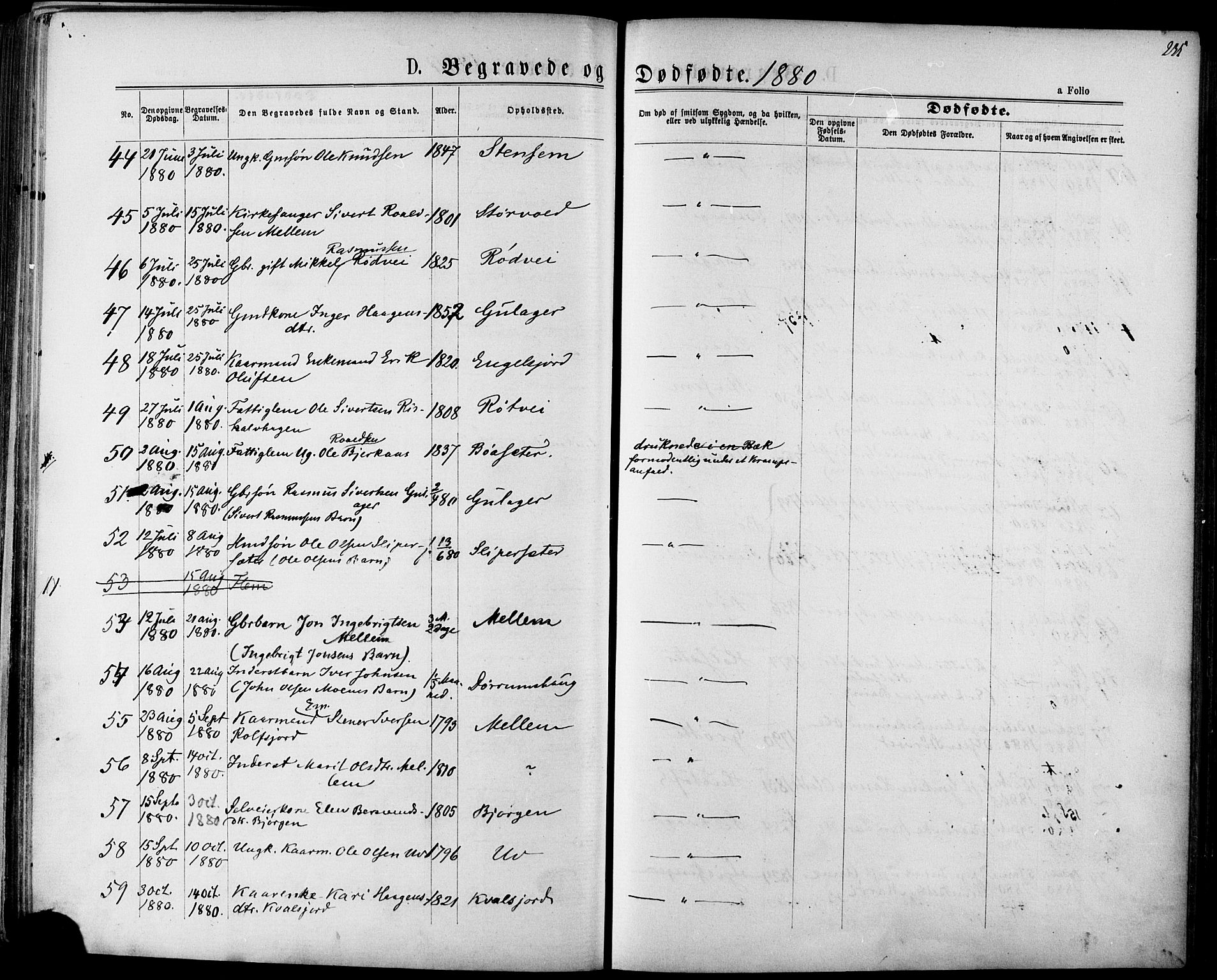 Ministerialprotokoller, klokkerbøker og fødselsregistre - Sør-Trøndelag, AV/SAT-A-1456/678/L0900: Parish register (official) no. 678A09, 1872-1881, p. 235