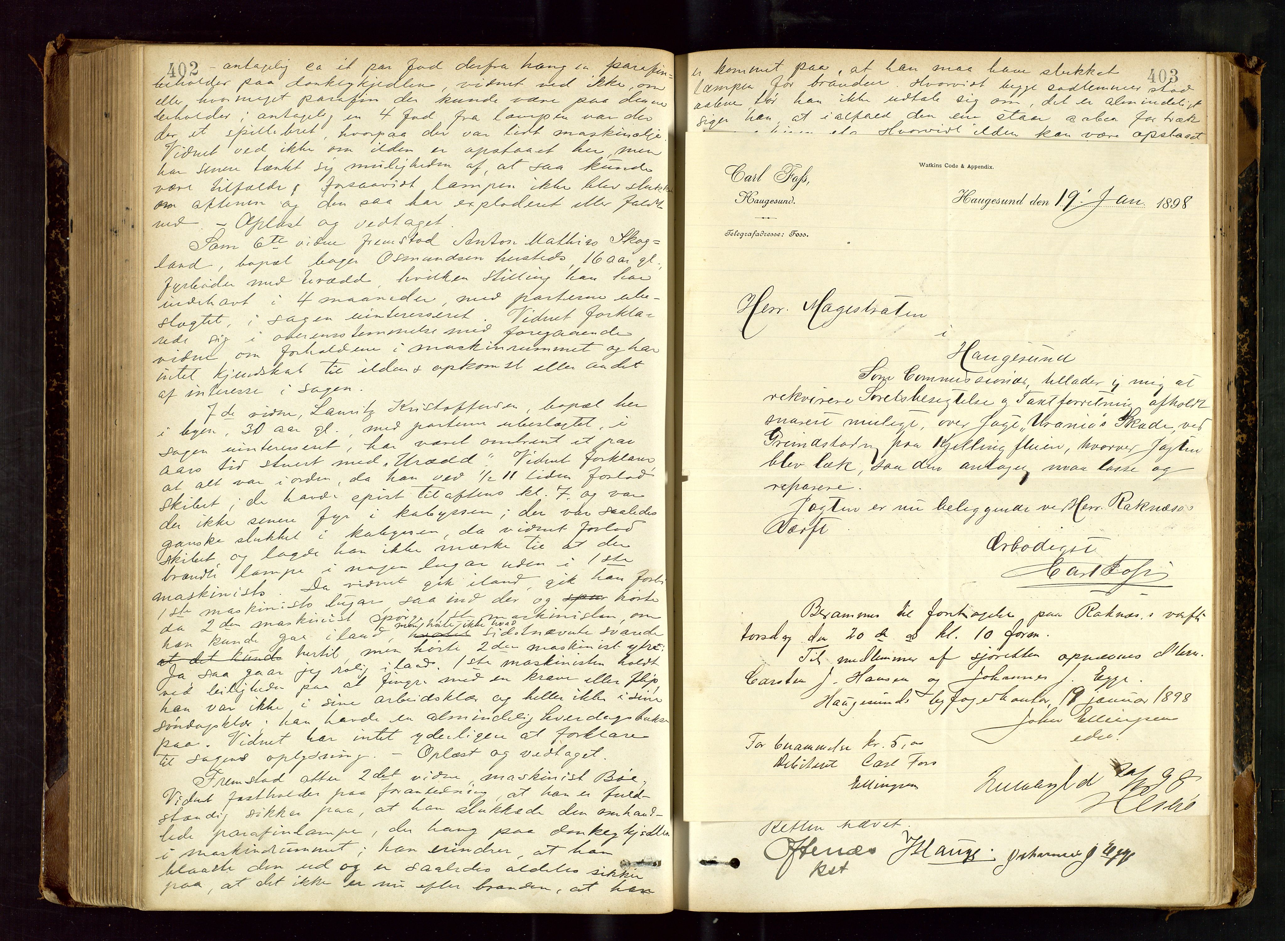 Haugesund tingrett, AV/SAST-A-101415/01/II/IIC/L0021: Pantebok 21, dbnr. 234-1346/30, 1886-1901, p. 402-403