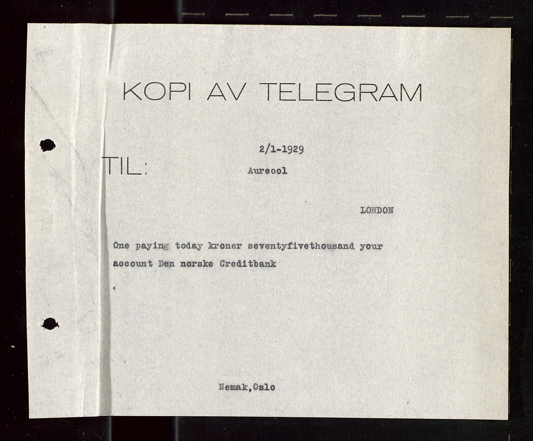 Pa 1521 - A/S Norske Shell, SAST/A-101915/E/Ea/Eaa/L0016: Sjefskorrespondanse, 1929, p. 200