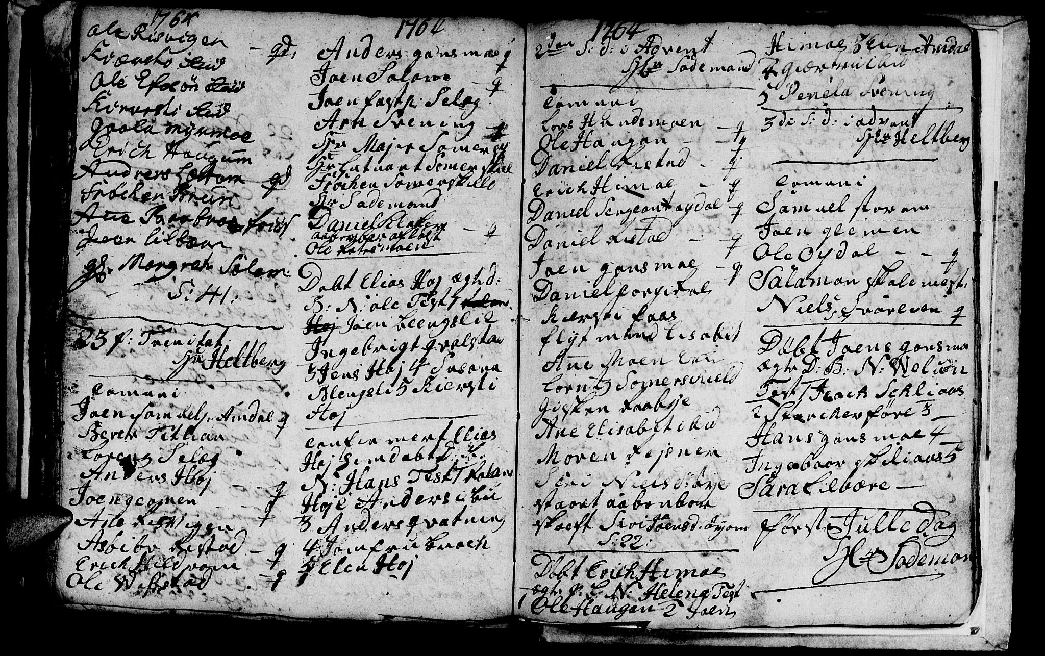 Ministerialprotokoller, klokkerbøker og fødselsregistre - Nord-Trøndelag, SAT/A-1458/764/L0543: Parish register (official) no. 764A03, 1758-1765