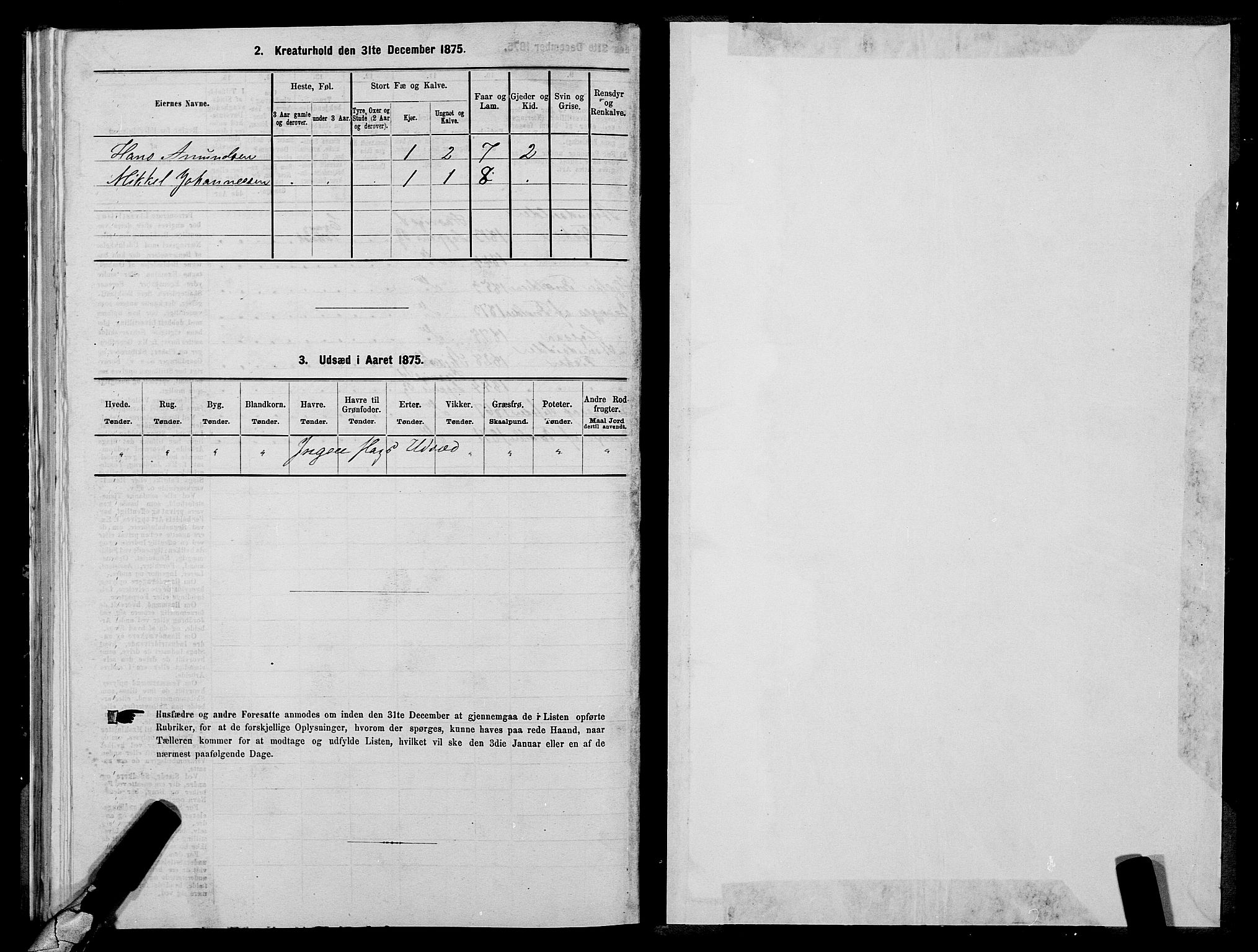 SATØ, 1875 census for 2014P Loppa, 1875