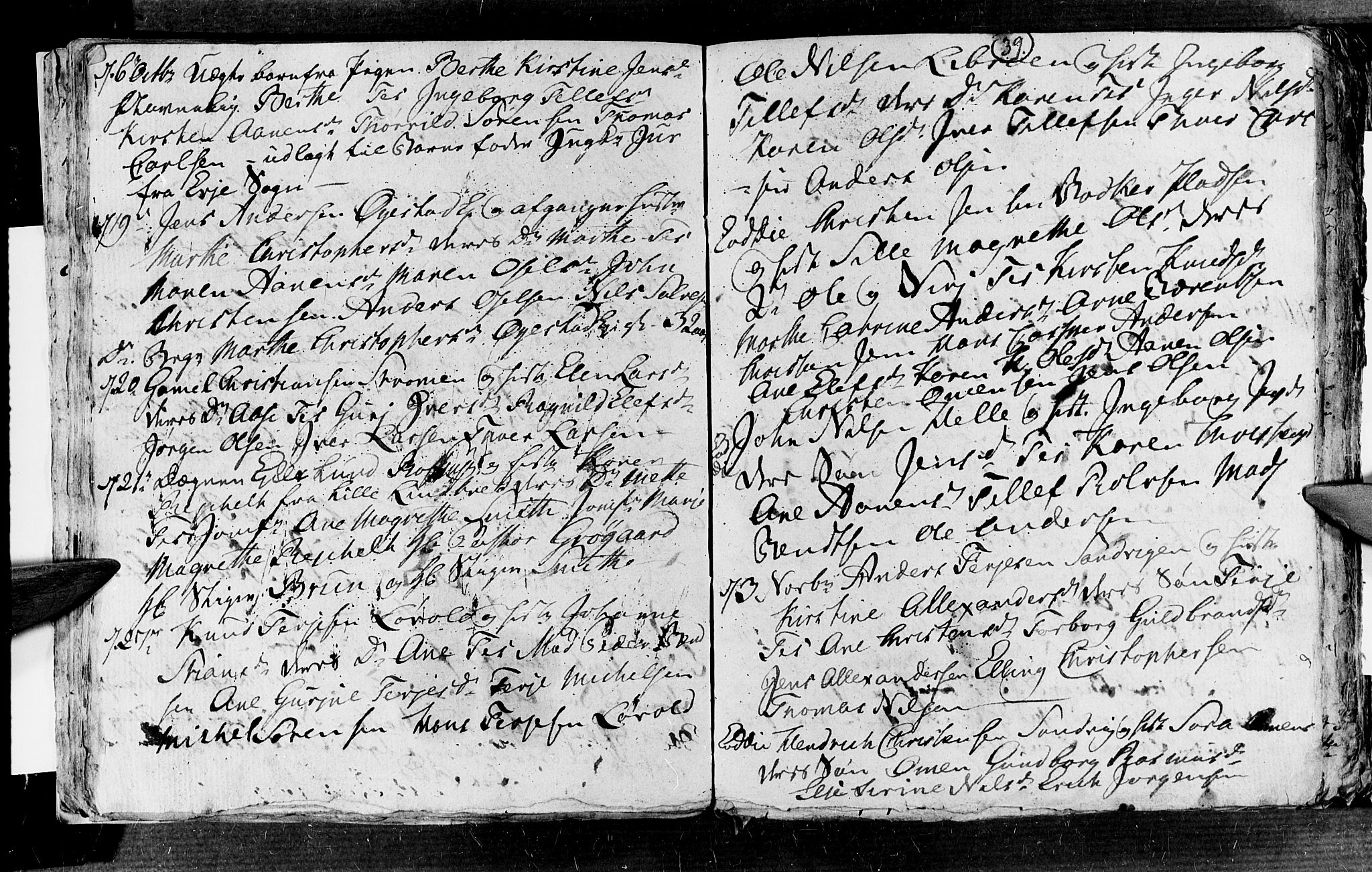 Øyestad sokneprestkontor, SAK/1111-0049/F/Fb/L0002: Parish register (copy) no. B 2, 1795-1807, p. 39