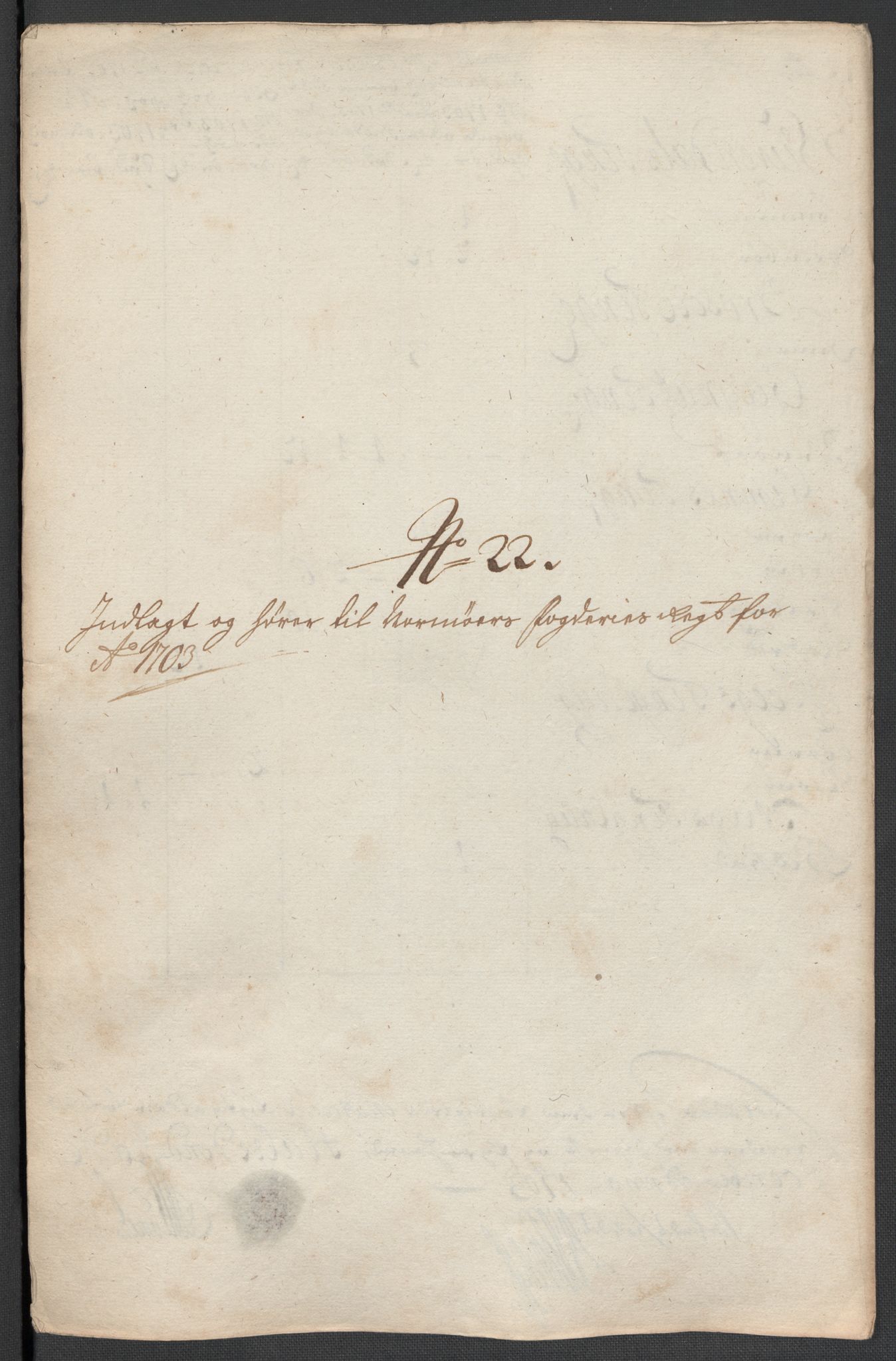Rentekammeret inntil 1814, Reviderte regnskaper, Fogderegnskap, RA/EA-4092/R56/L3740: Fogderegnskap Nordmøre, 1703-1704, p. 157