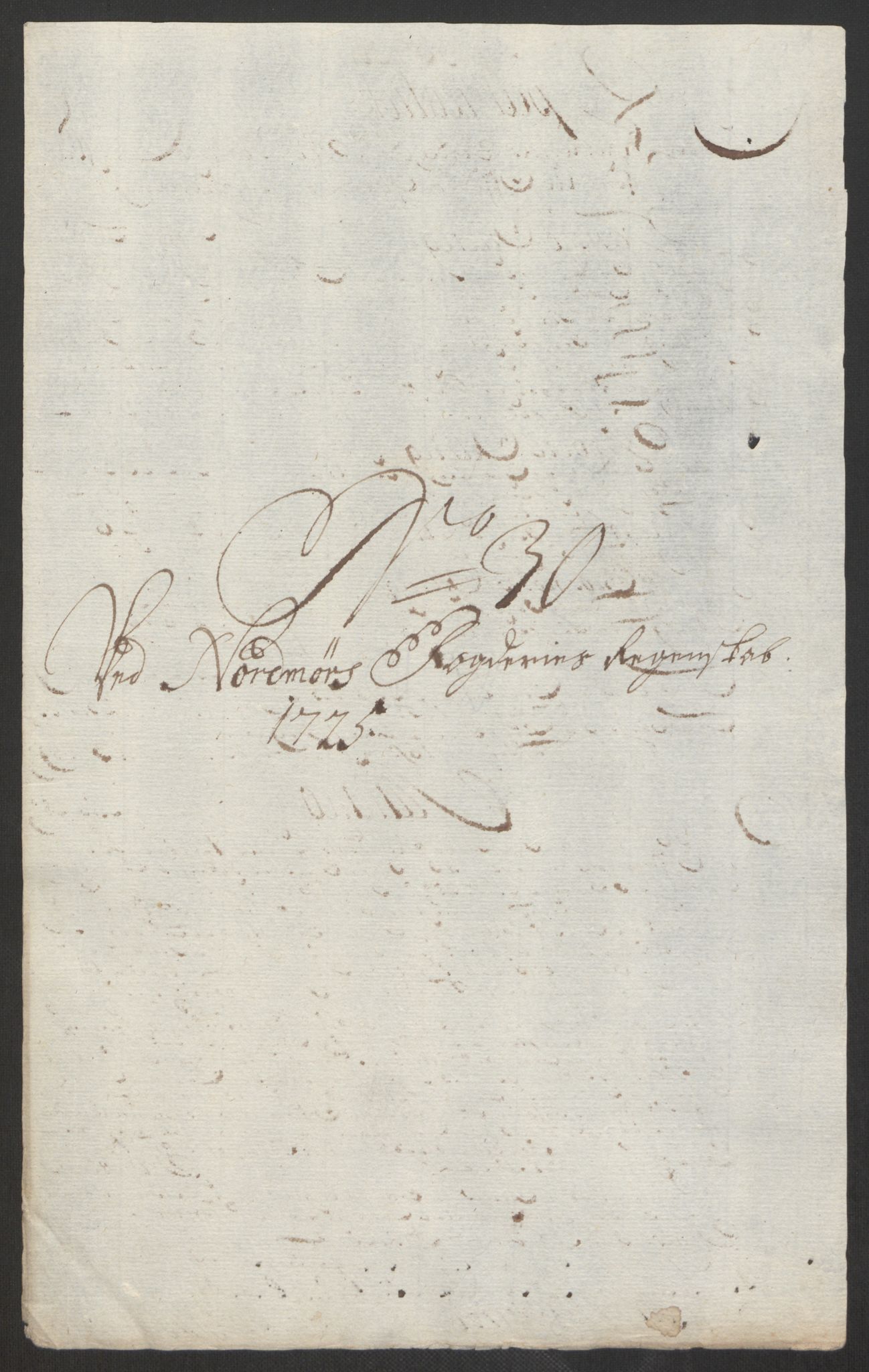 Rentekammeret inntil 1814, Reviderte regnskaper, Fogderegnskap, AV/RA-EA-4092/R56/L3758: Fogderegnskap Nordmøre, 1725, p. 242