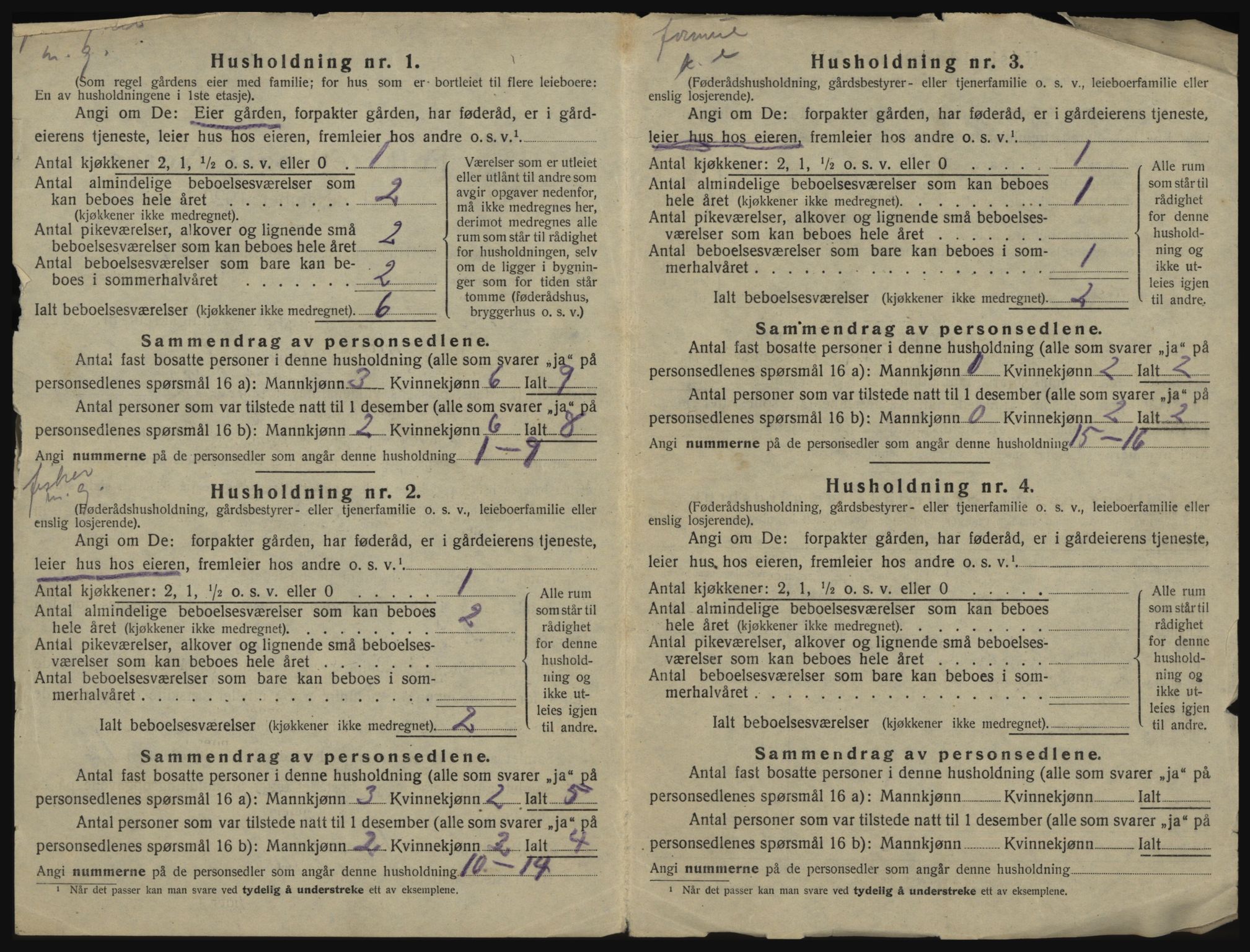 SATØ, 1920 census for Trondenes, 1920, p. 3163