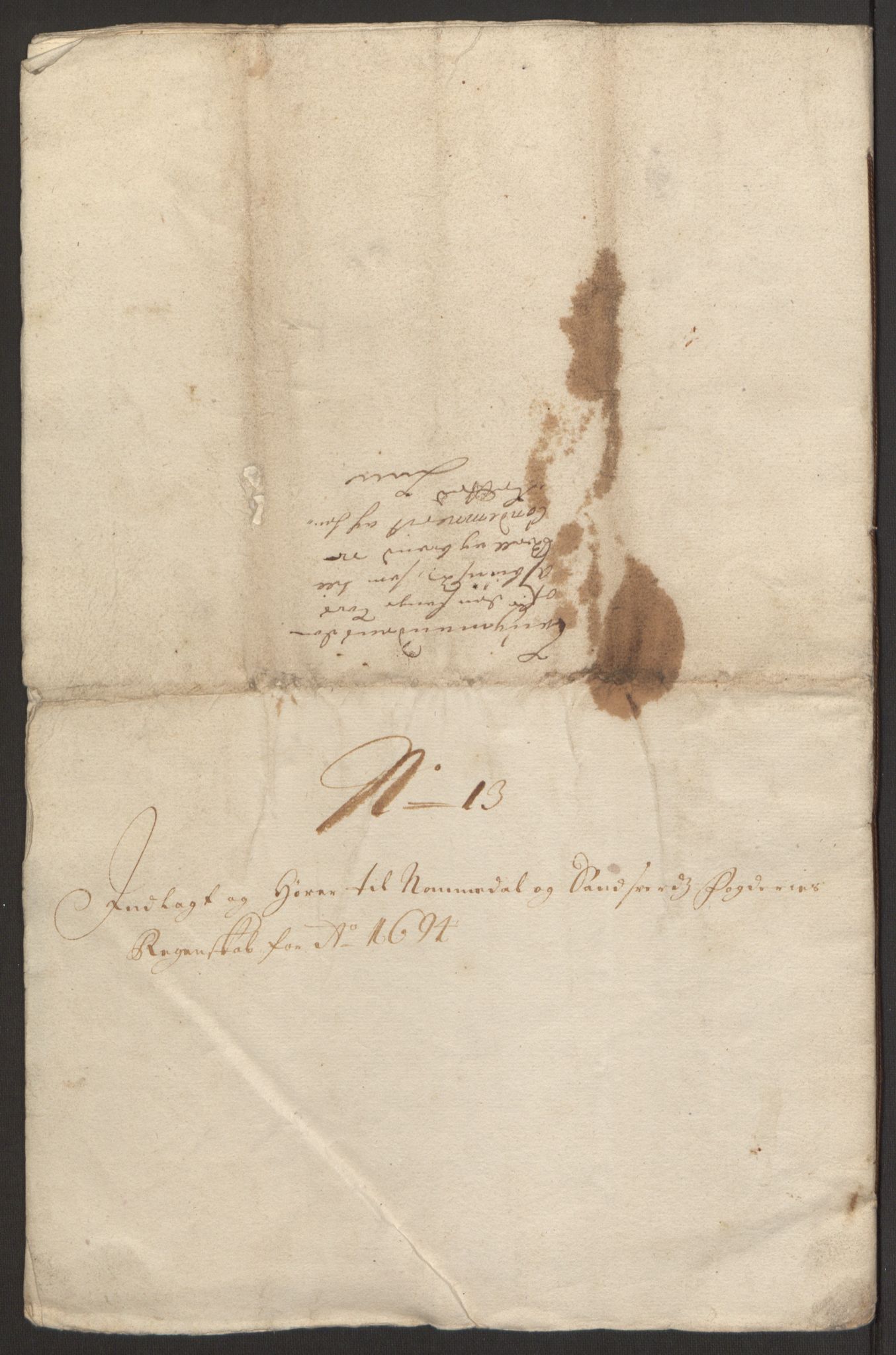 Rentekammeret inntil 1814, Reviderte regnskaper, Fogderegnskap, AV/RA-EA-4092/R24/L1575: Fogderegnskap Numedal og Sandsvær, 1692-1695, p. 483