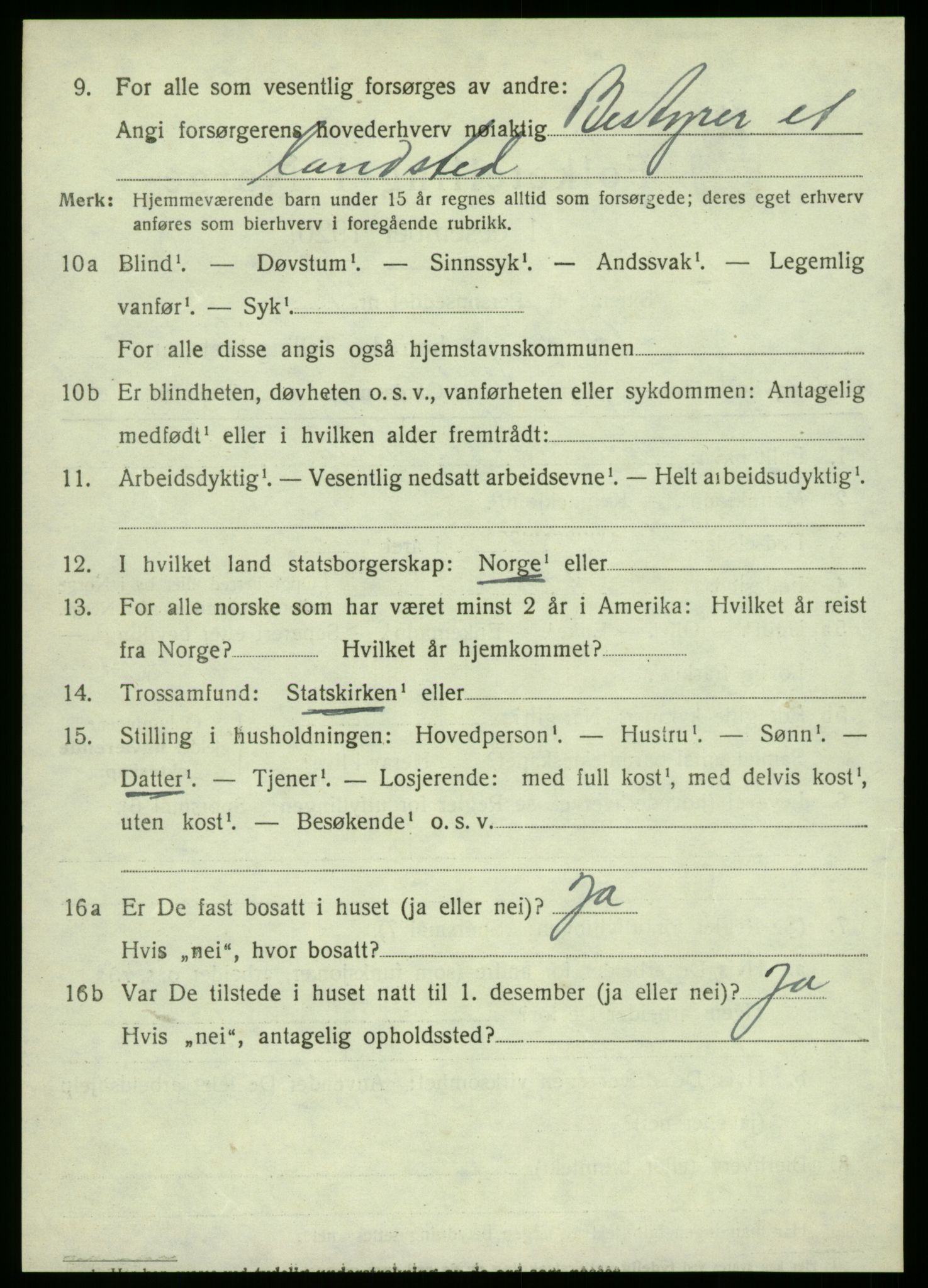 SAB, 1920 census for Askøy, 1920, p. 4497