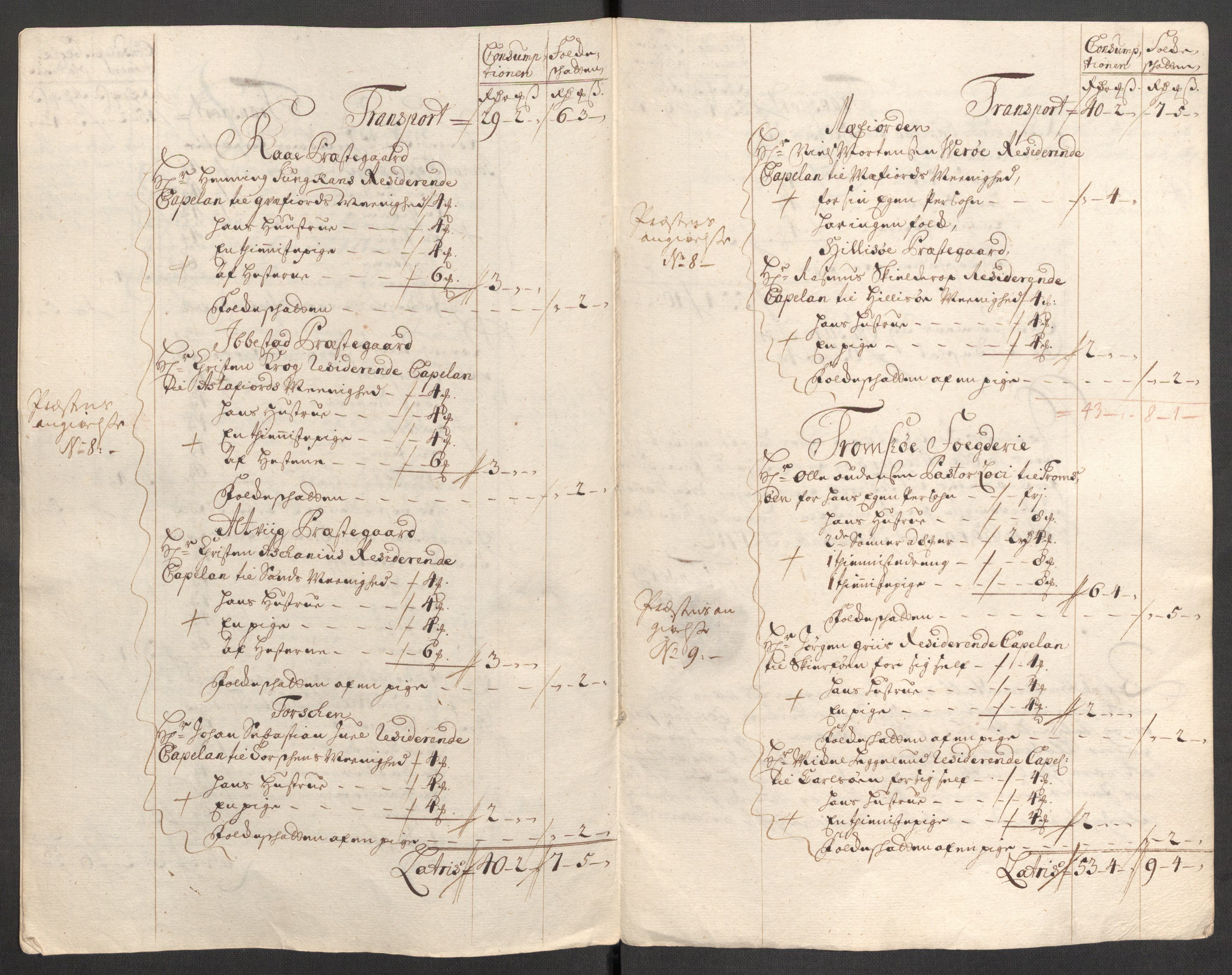 Rentekammeret inntil 1814, Reviderte regnskaper, Fogderegnskap, RA/EA-4092/R68/L4758: Fogderegnskap Senja og Troms, 1711-1712, p. 342