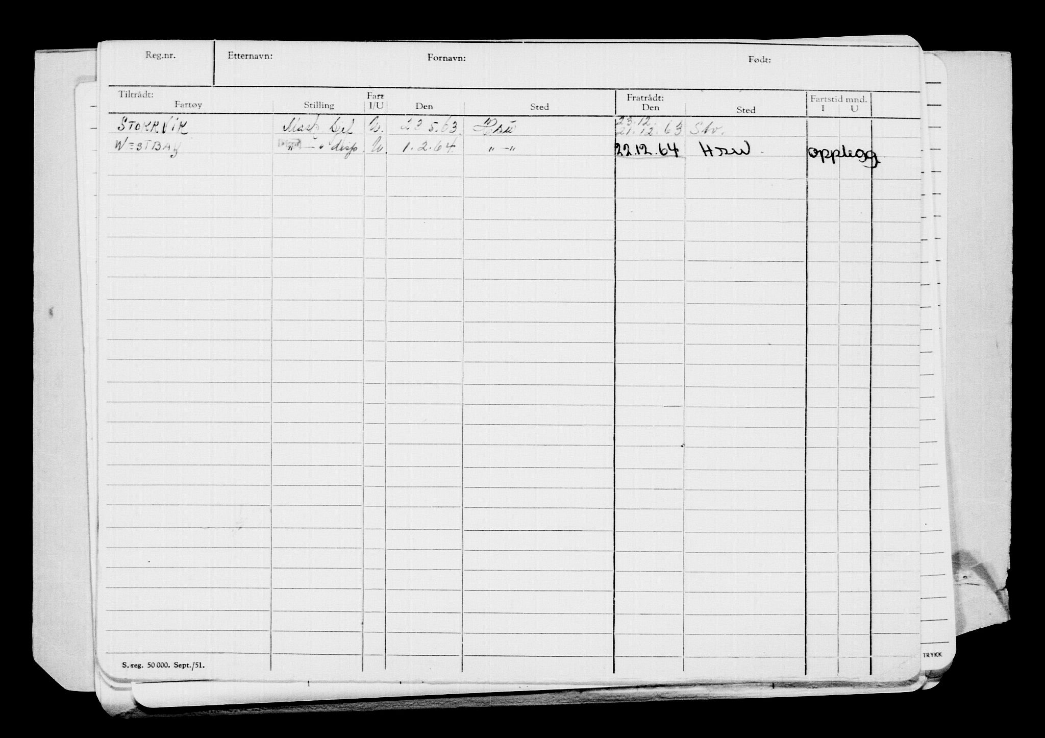 Direktoratet for sjømenn, AV/RA-S-3545/G/Gb/L0116: Hovedkort, 1913, p. 122