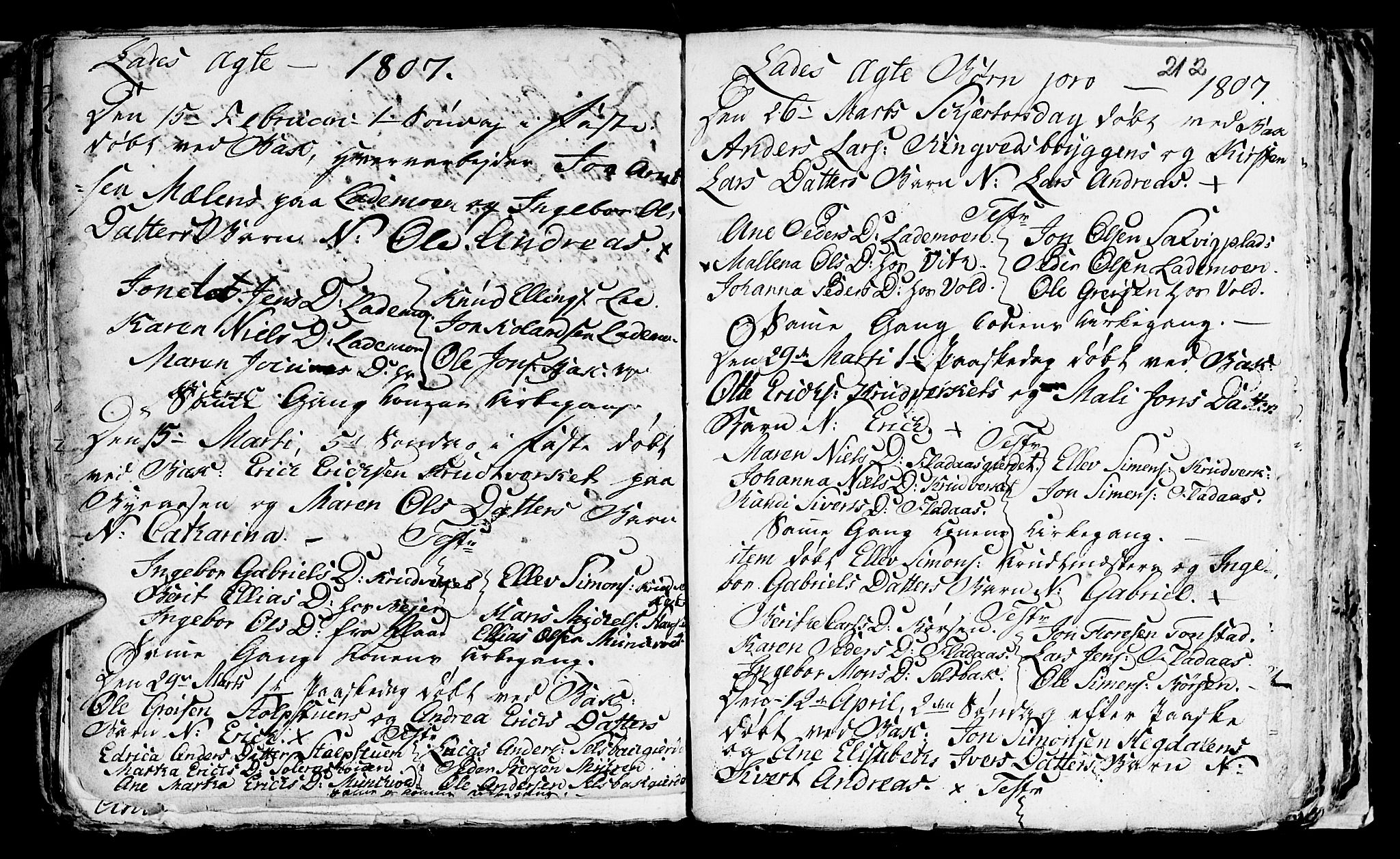 Ministerialprotokoller, klokkerbøker og fødselsregistre - Sør-Trøndelag, SAT/A-1456/606/L0305: Parish register (copy) no. 606C01, 1757-1819, p. 212