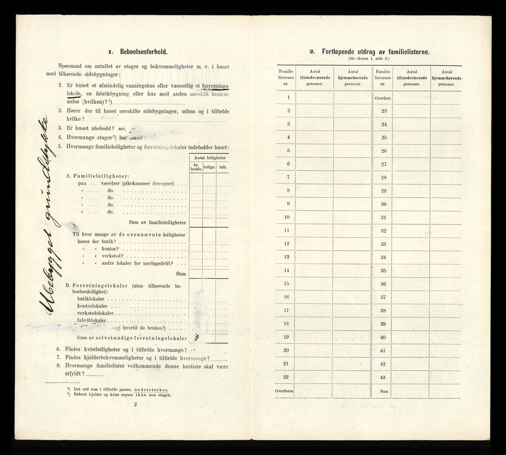 RA, 1910 census for Bergen, 1910, p. 30490