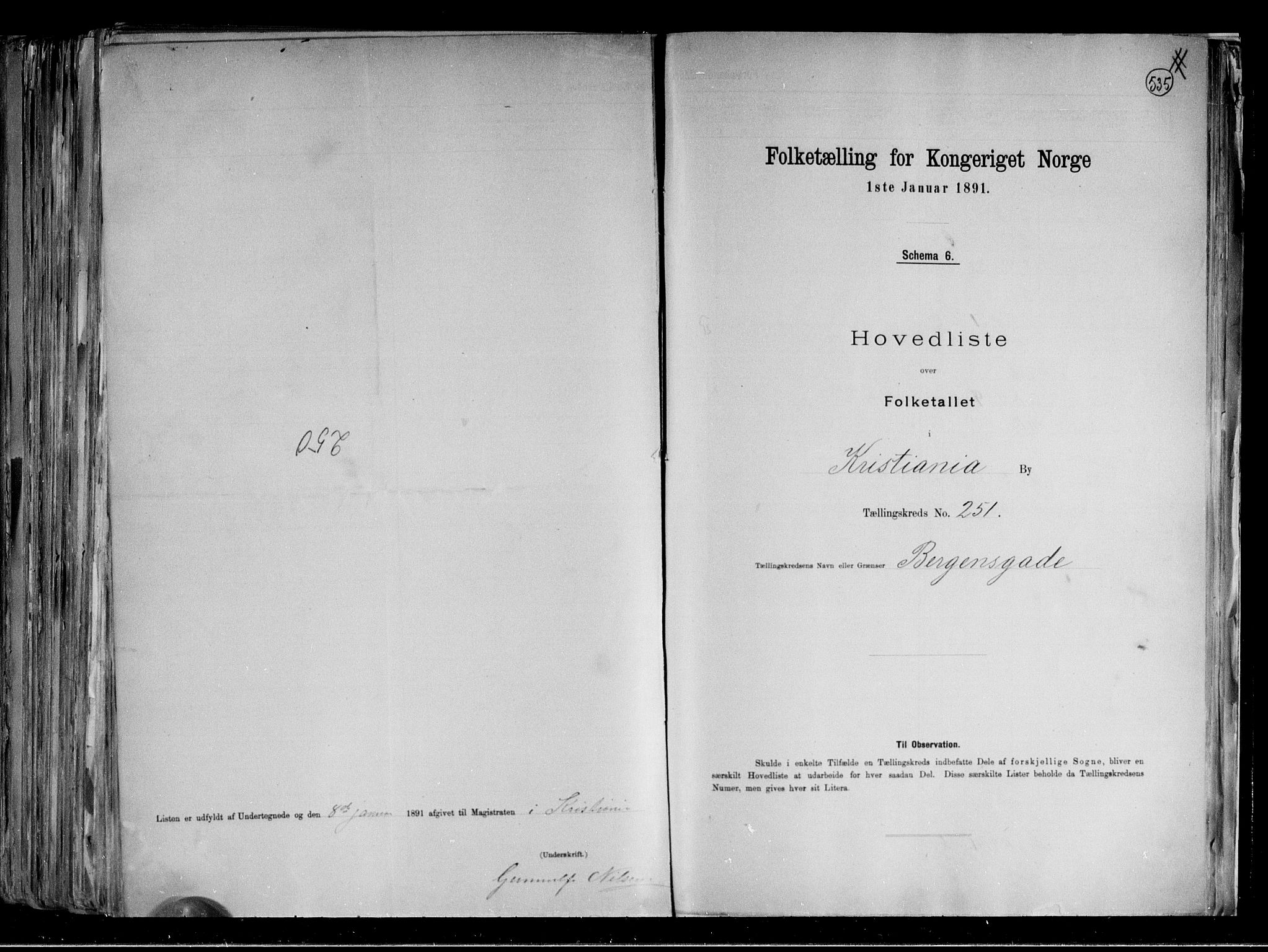 RA, 1891 census for 0301 Kristiania, 1891, p. 151047
