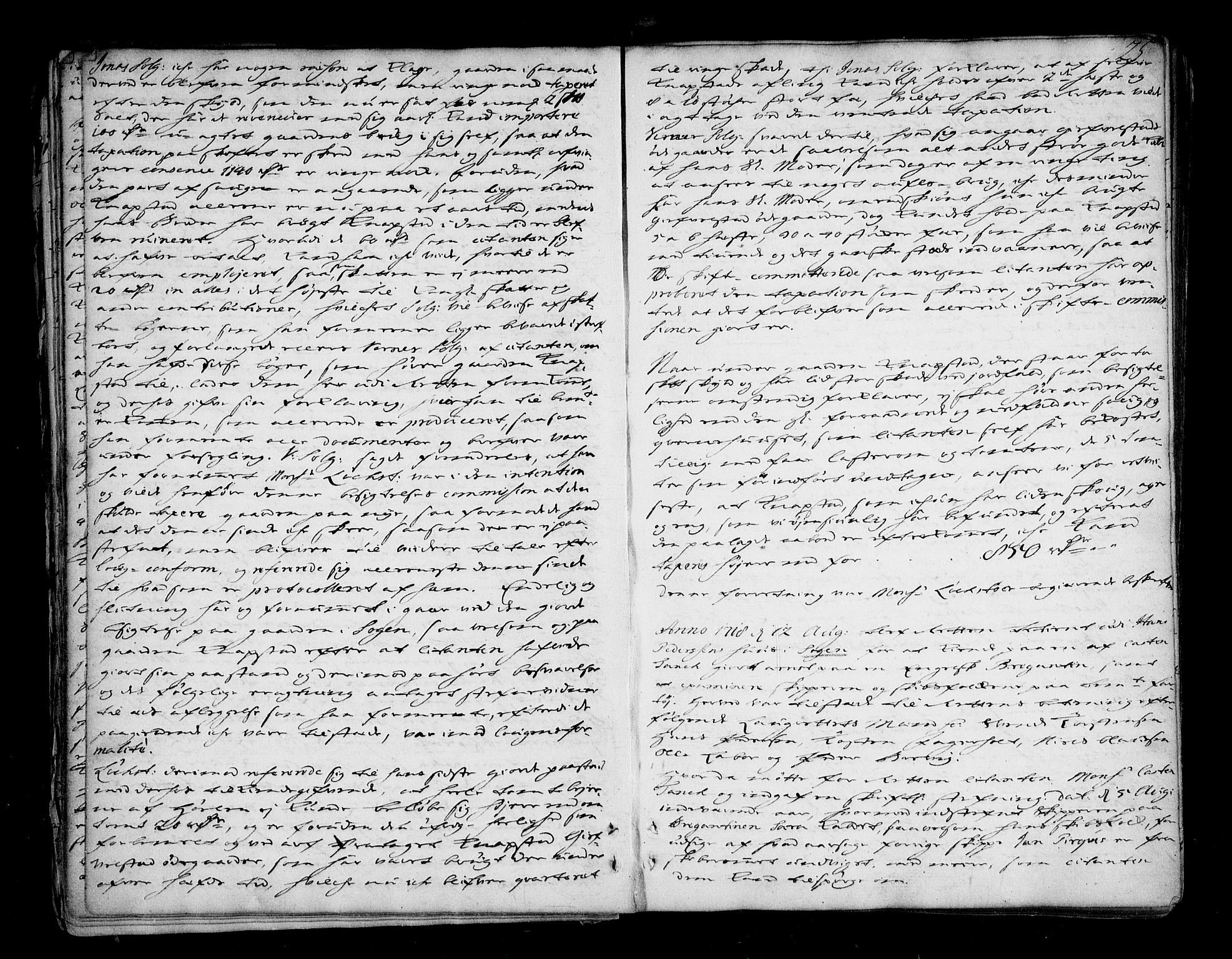 Follo sorenskriveri, AV/SAO-A-10274/F/Fb/Fba/L0032: Tingbok, 1718-1721, p. 24b-25a