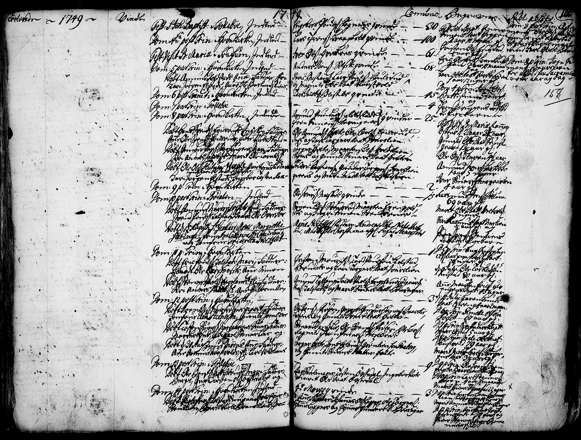Gausdal prestekontor, SAH/PREST-090/H/Ha/Haa/L0002: Parish register (official) no. 2, 1729-1757, p. 158
