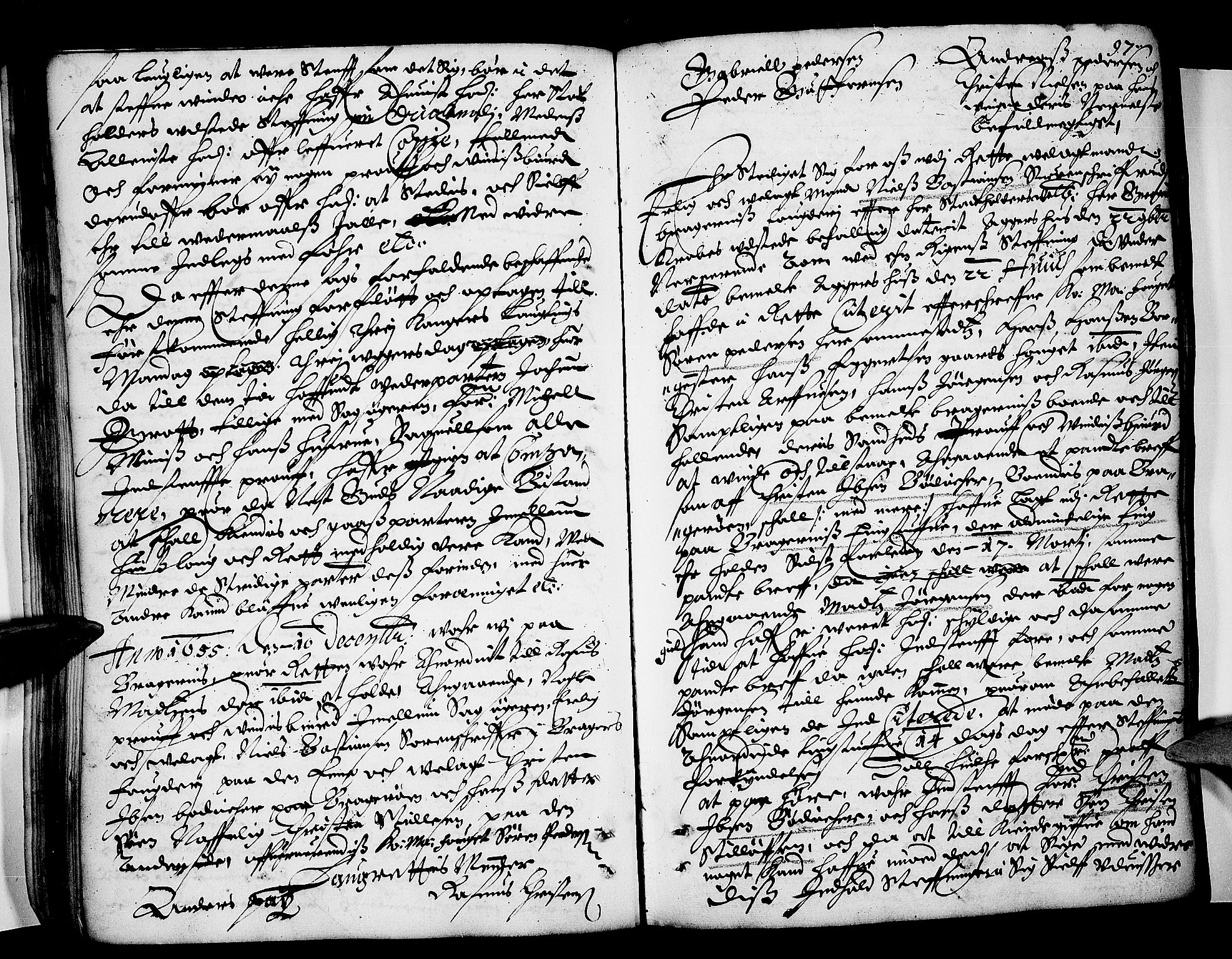 Eiker, Modum og Sigdal sorenskriveri, AV/SAKO-A-123/F/Fa/Faa/L0002: Tingbok, 1653-1657, p. 97