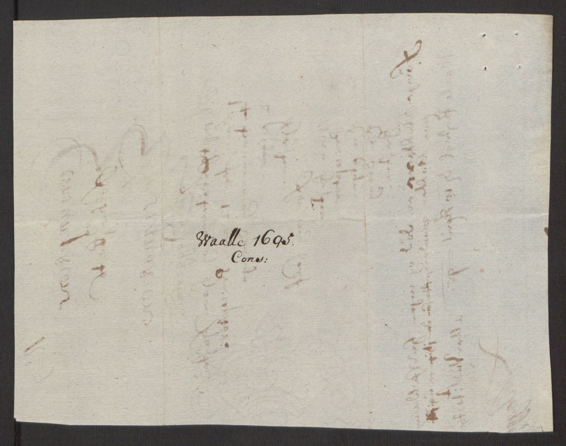 Rentekammeret inntil 1814, Reviderte regnskaper, Fogderegnskap, AV/RA-EA-4092/R32/L1867: Fogderegnskap Jarlsberg grevskap, 1694-1696, p. 170