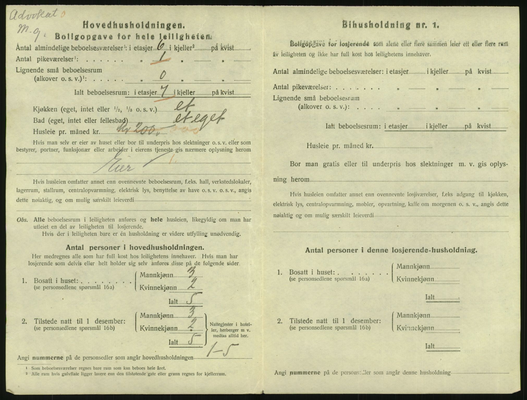 SAO, 1920 census for Kristiania, 1920, p. 45565