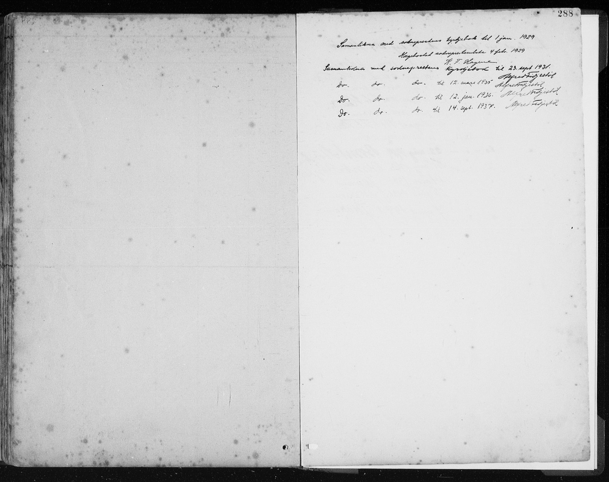 Hægebostad sokneprestkontor, SAK/1111-0024/F/Fb/Fbb/L0003: Parish register (copy) no. B 3, 1887-1937, p. 288