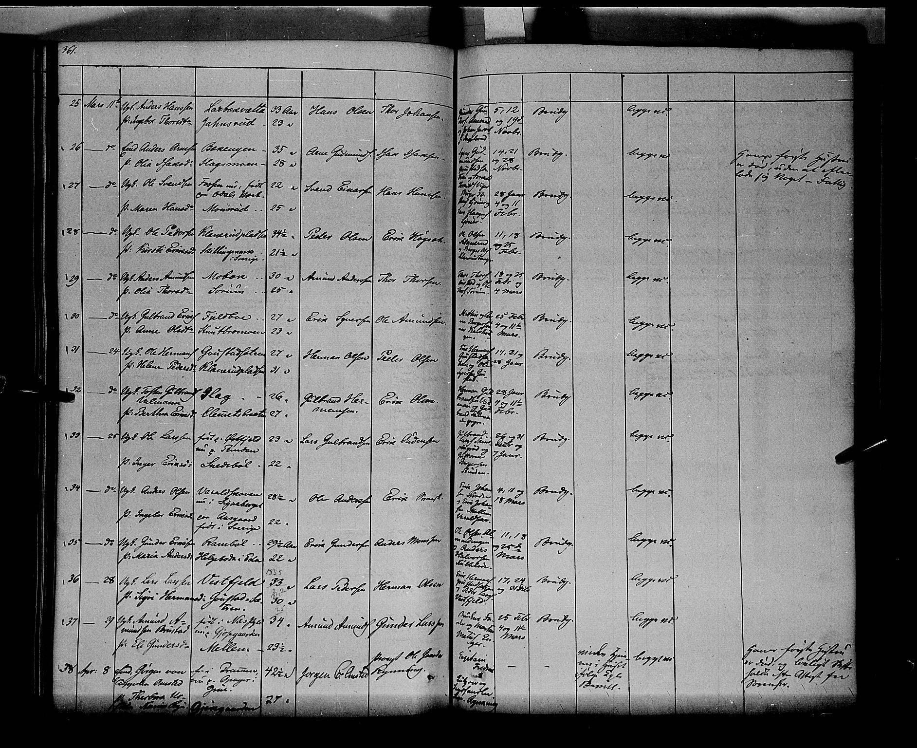 Vinger prestekontor, AV/SAH-PREST-024/H/Ha/Haa/L0009: Parish register (official) no. 9, 1847-1855, p. 361