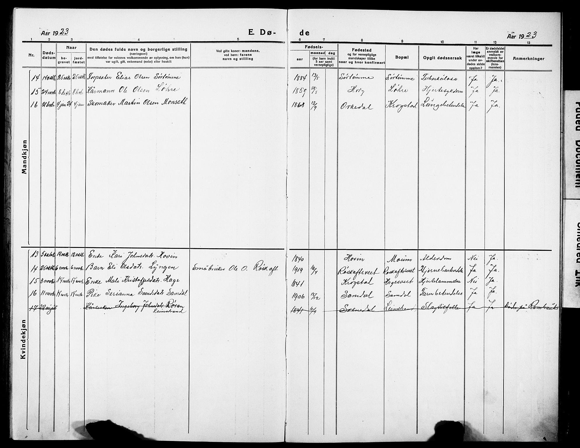 Ministerialprotokoller, klokkerbøker og fødselsregistre - Sør-Trøndelag, SAT/A-1456/692/L1113: Parish register (copy) no. 692C08, 1918-1932