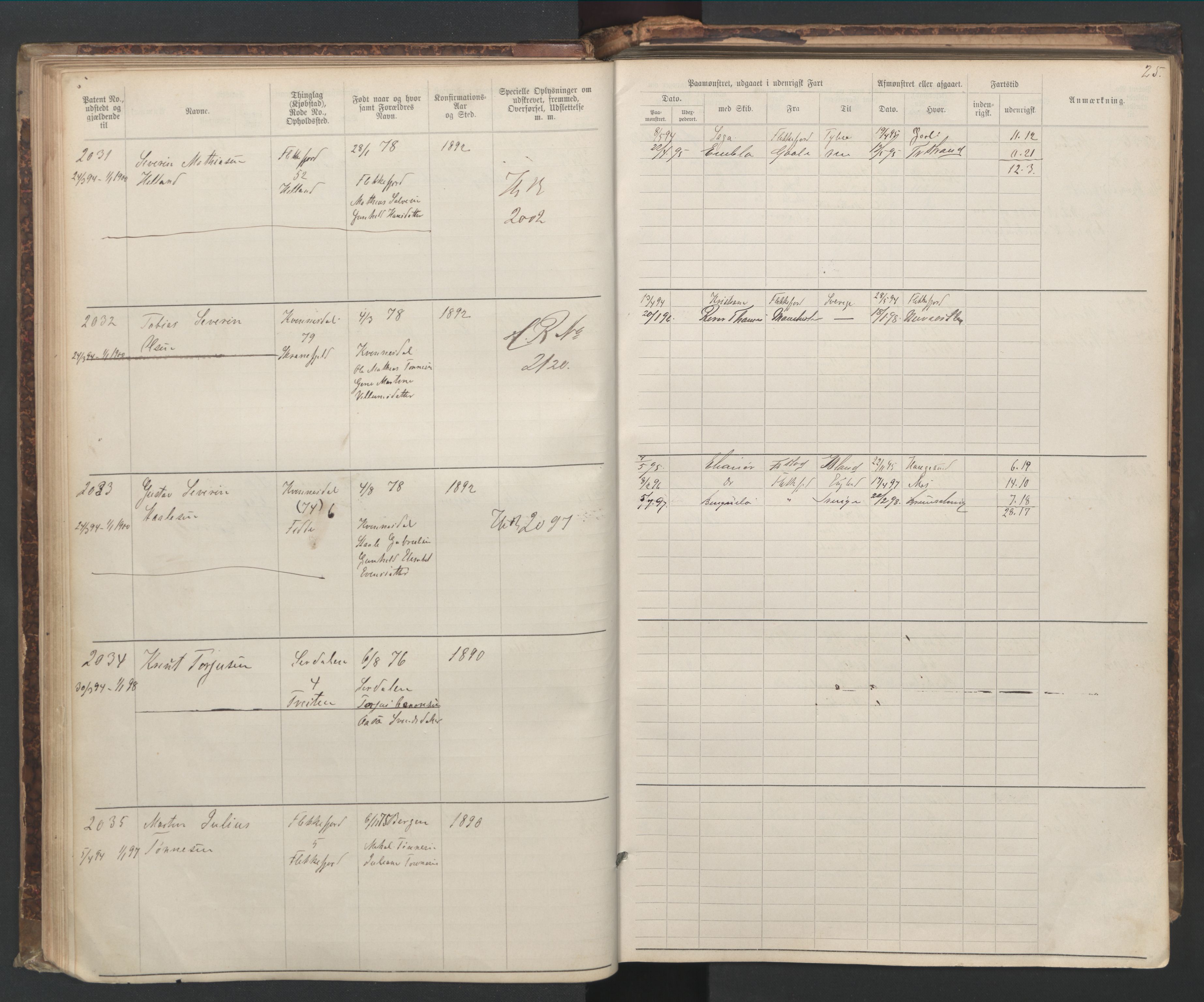 Flekkefjord mønstringskrets, AV/SAK-2031-0018/F/Fa/L0006: Annotasjonsrulle nr 1916-2964 med register, Æ-3, 1891-1948, p. 54