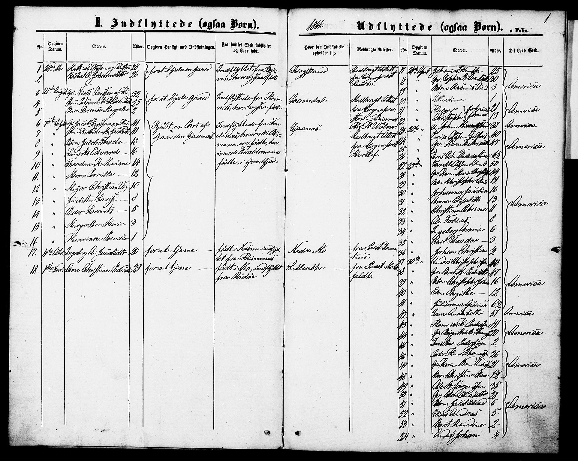 Ministerialprotokoller, klokkerbøker og fødselsregistre - Nordland, SAT/A-1459/827/L0398: Parish register (official) no. 827A10, 1866-1886, p. 1
