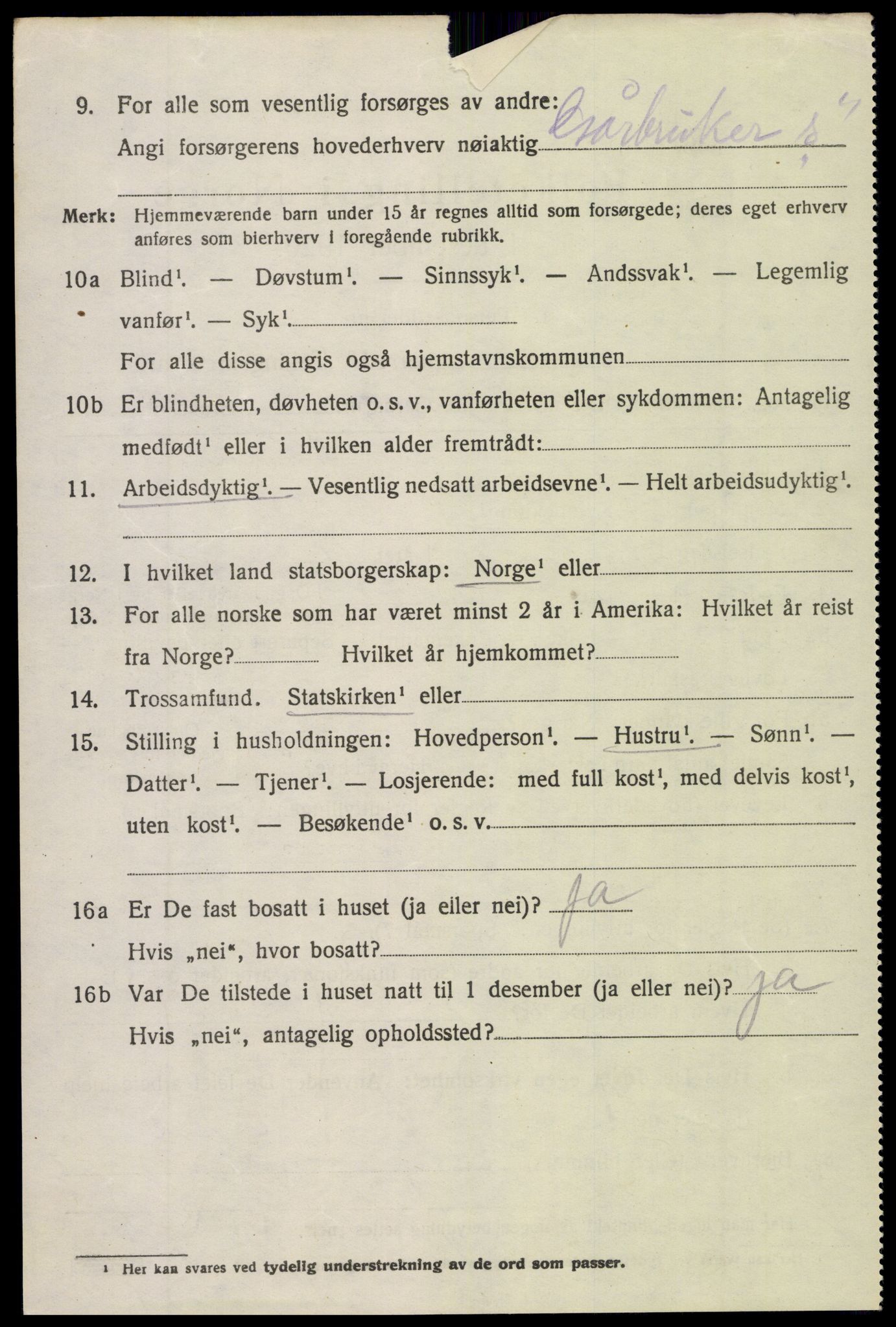SAH, 1920 census for Sør-Aurdal, 1920, p. 7672