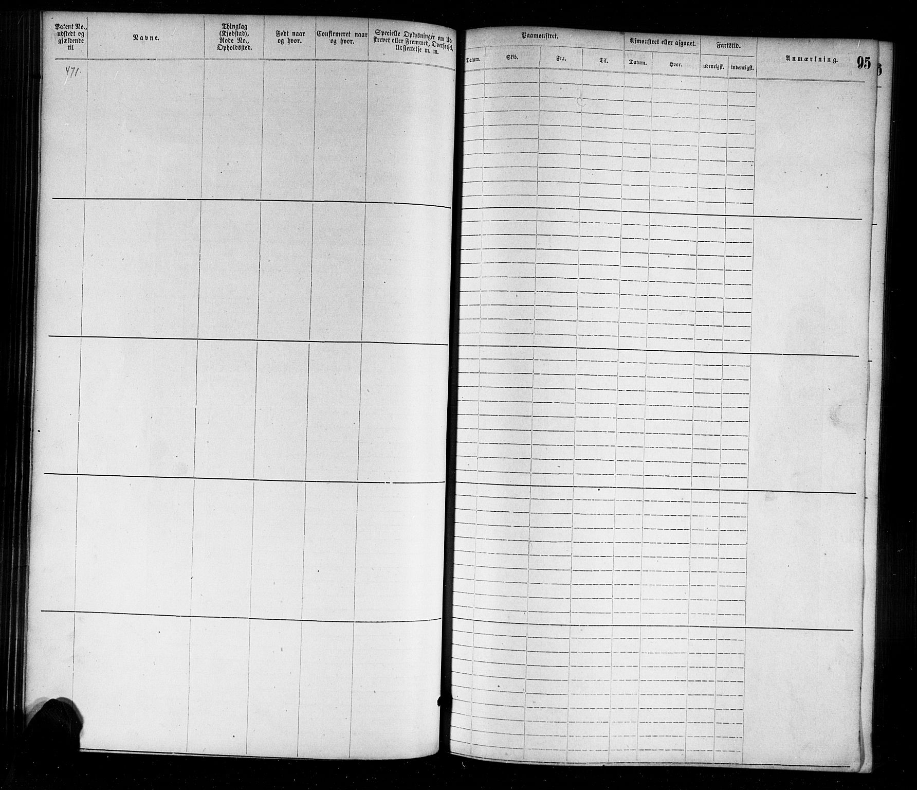 Farsund mønstringskrets, AV/SAK-2031-0017/F/Fa/L0001: Annotasjonsrulle nr 1-1920 med register, M-1, 1869-1877, p. 123