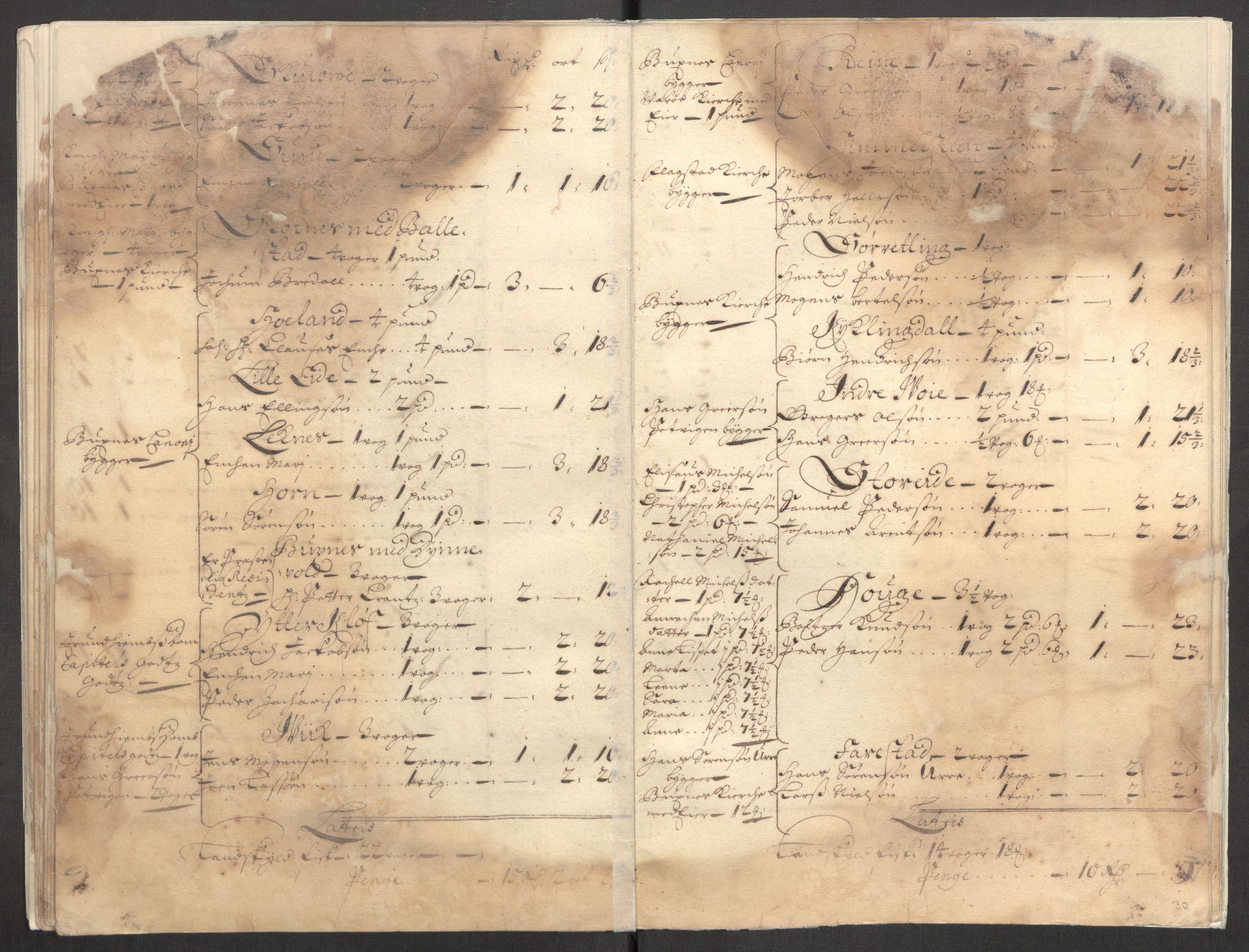 Rentekammeret inntil 1814, Reviderte regnskaper, Fogderegnskap, RA/EA-4092/R67/L4678: Fogderegnskap Vesterålen, Andenes og Lofoten, 1696-1708, p. 404