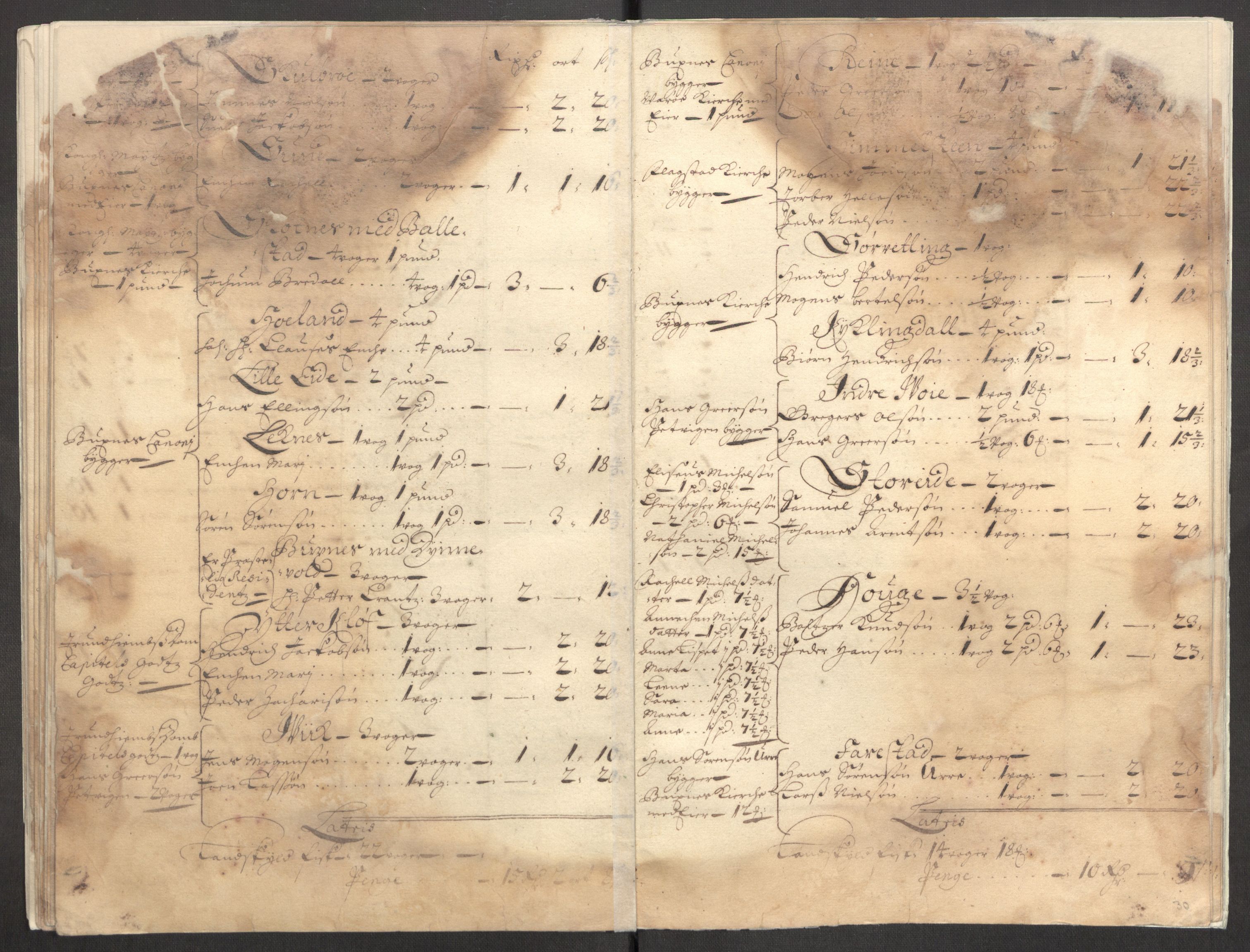 Rentekammeret inntil 1814, Reviderte regnskaper, Fogderegnskap, AV/RA-EA-4092/R67/L4678: Fogderegnskap Vesterålen, Andenes og Lofoten, 1696-1708, p. 404