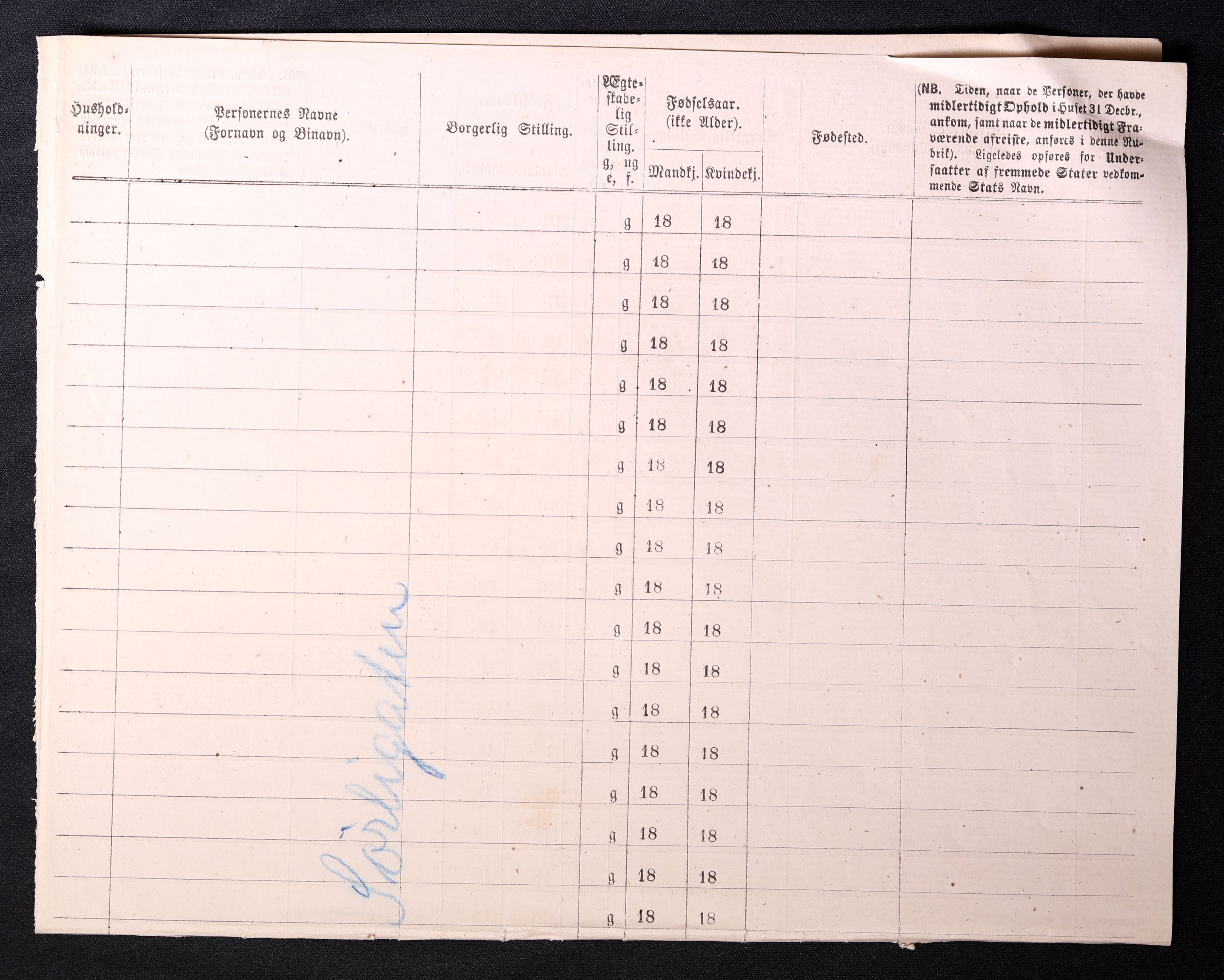 RA, 1870 census for 0301 Kristiania, 1870, p. 4116