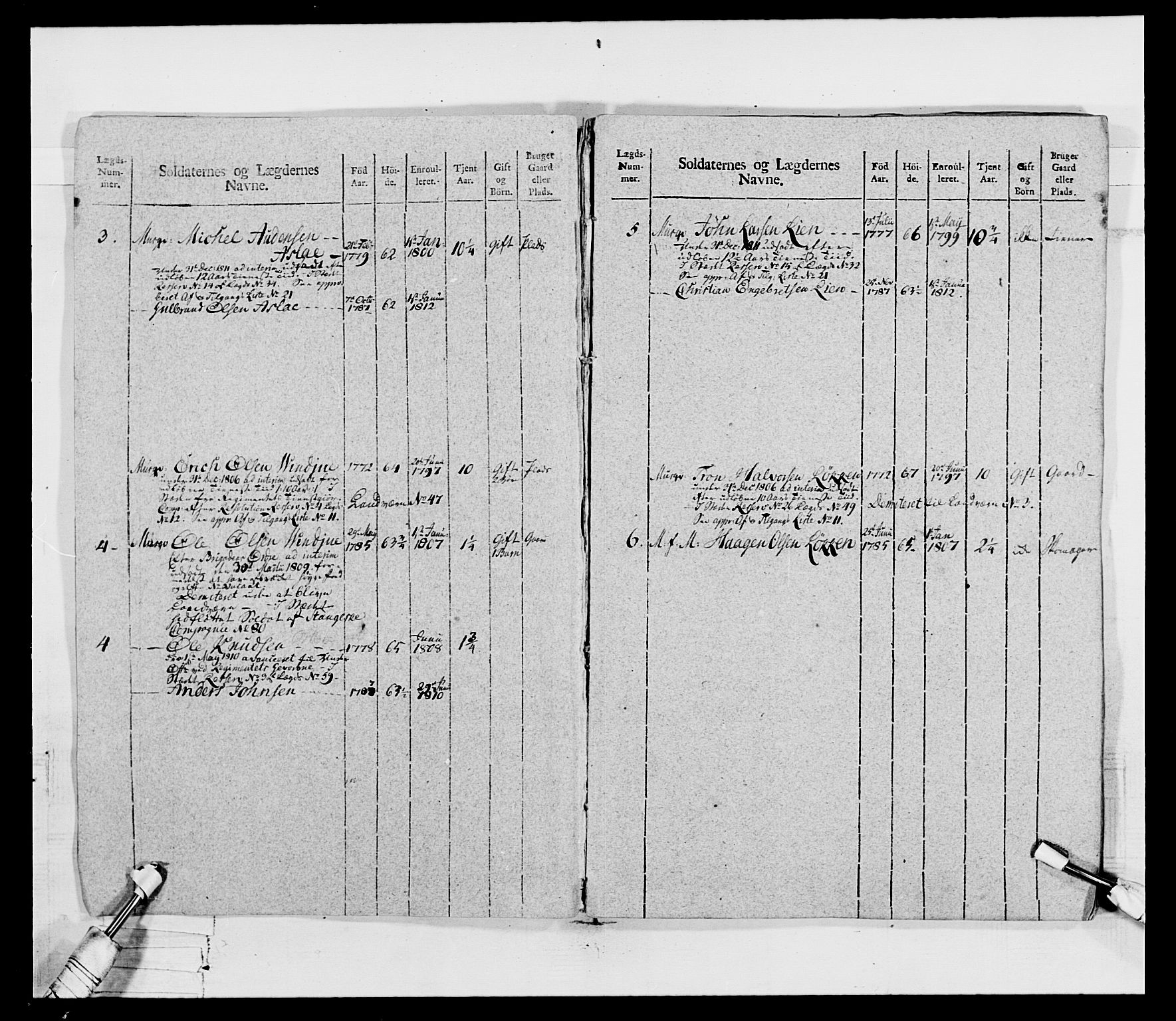 Generalitets- og kommissariatskollegiet, Det kongelige norske kommissariatskollegium, AV/RA-EA-5420/E/Eh/L0069: Opplandske gevorbne infanteriregiment, 1810-1818, p. 11