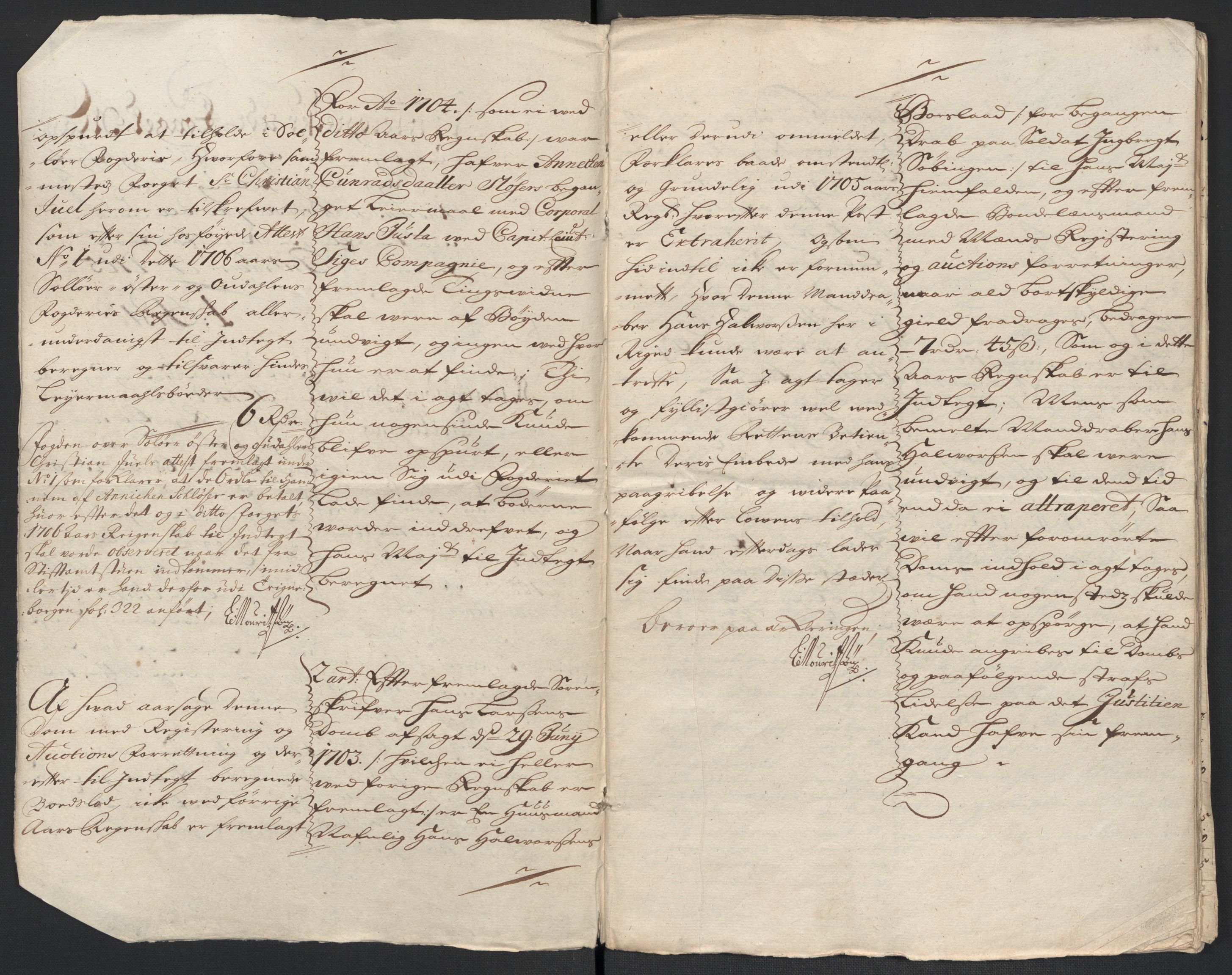 Rentekammeret inntil 1814, Reviderte regnskaper, Fogderegnskap, AV/RA-EA-4092/R10/L0446: Fogderegnskap Aker og Follo, 1705-1706, p. 305