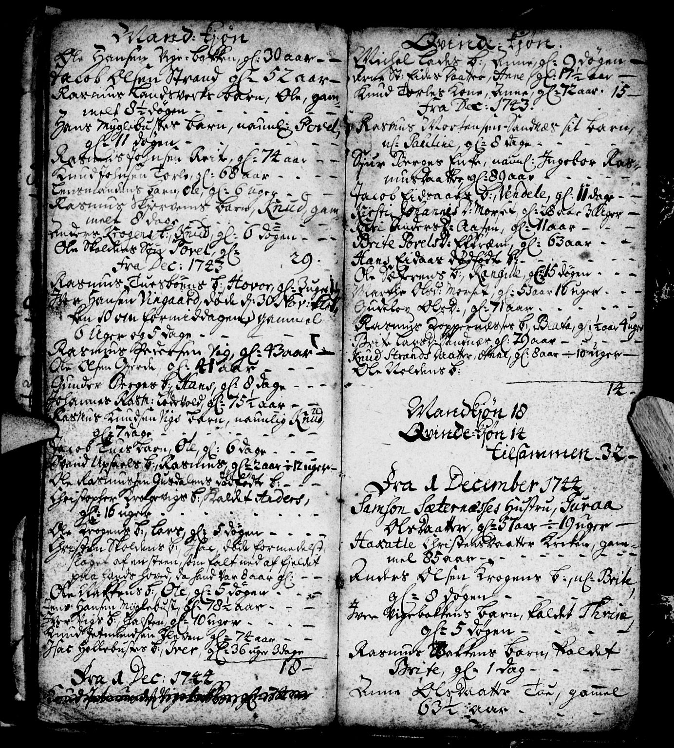 Ministerialprotokoller, klokkerbøker og fødselsregistre - Møre og Romsdal, SAT/A-1454/501/L0001: Parish register (official) no. 501A01, 1742-1760