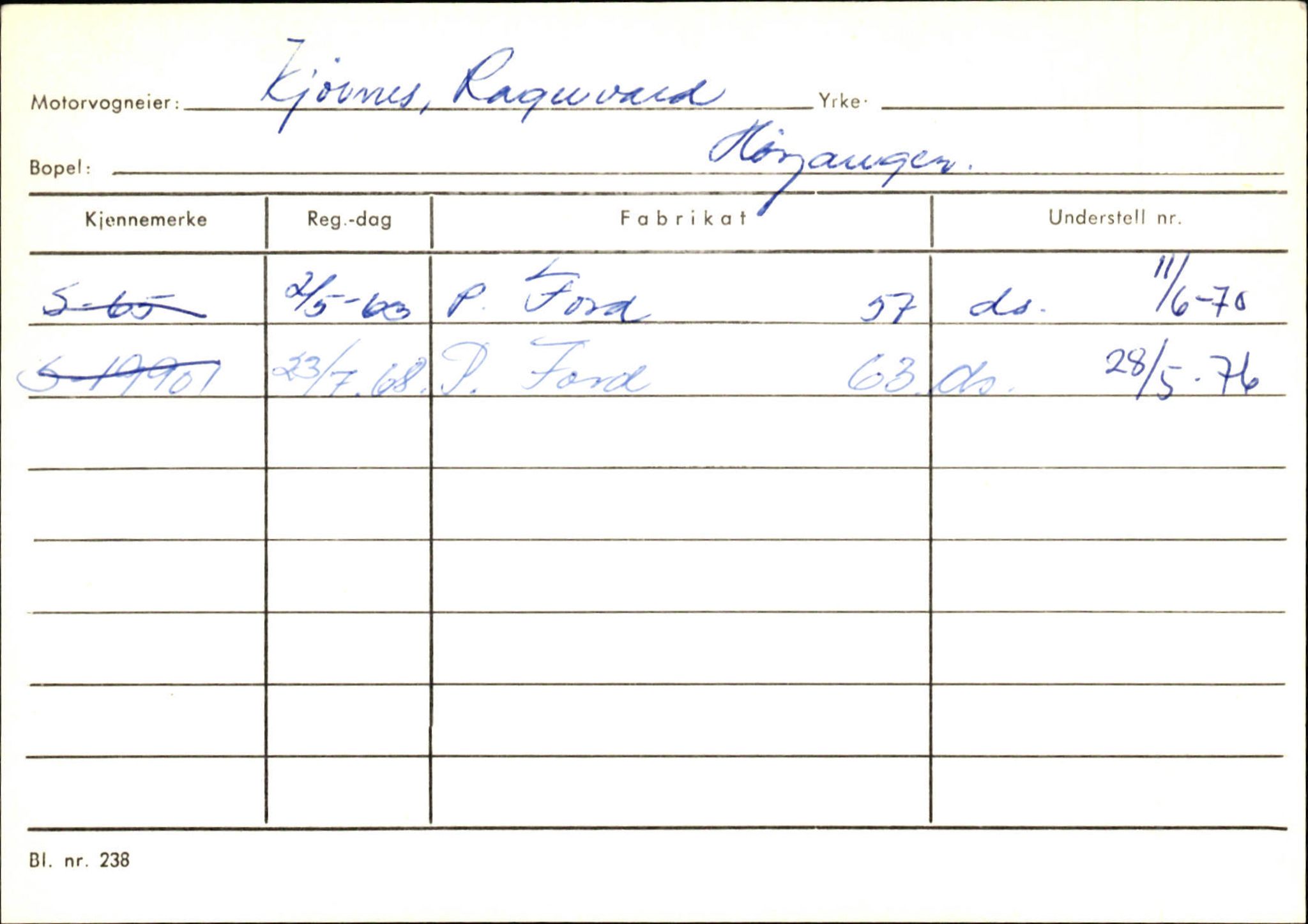 Statens vegvesen, Sogn og Fjordane vegkontor, AV/SAB-A-5301/4/F/L0130: Eigarregister Eid T-Å. Høyanger A-O, 1945-1975, p. 1742