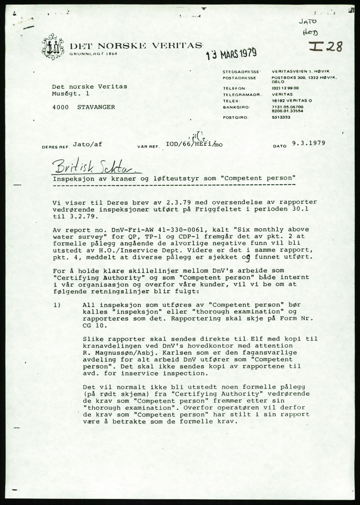 Justisdepartementet, Granskningskommisjonen ved Alexander Kielland-ulykken 27.3.1980, AV/RA-S-1165/D/L0002: I Det norske Veritas (I1-I5, I7-I11, I14-I17, I21-I28, I30-I31)/B Stavanger Drilling A/S (B4), 1980-1981, p. 684