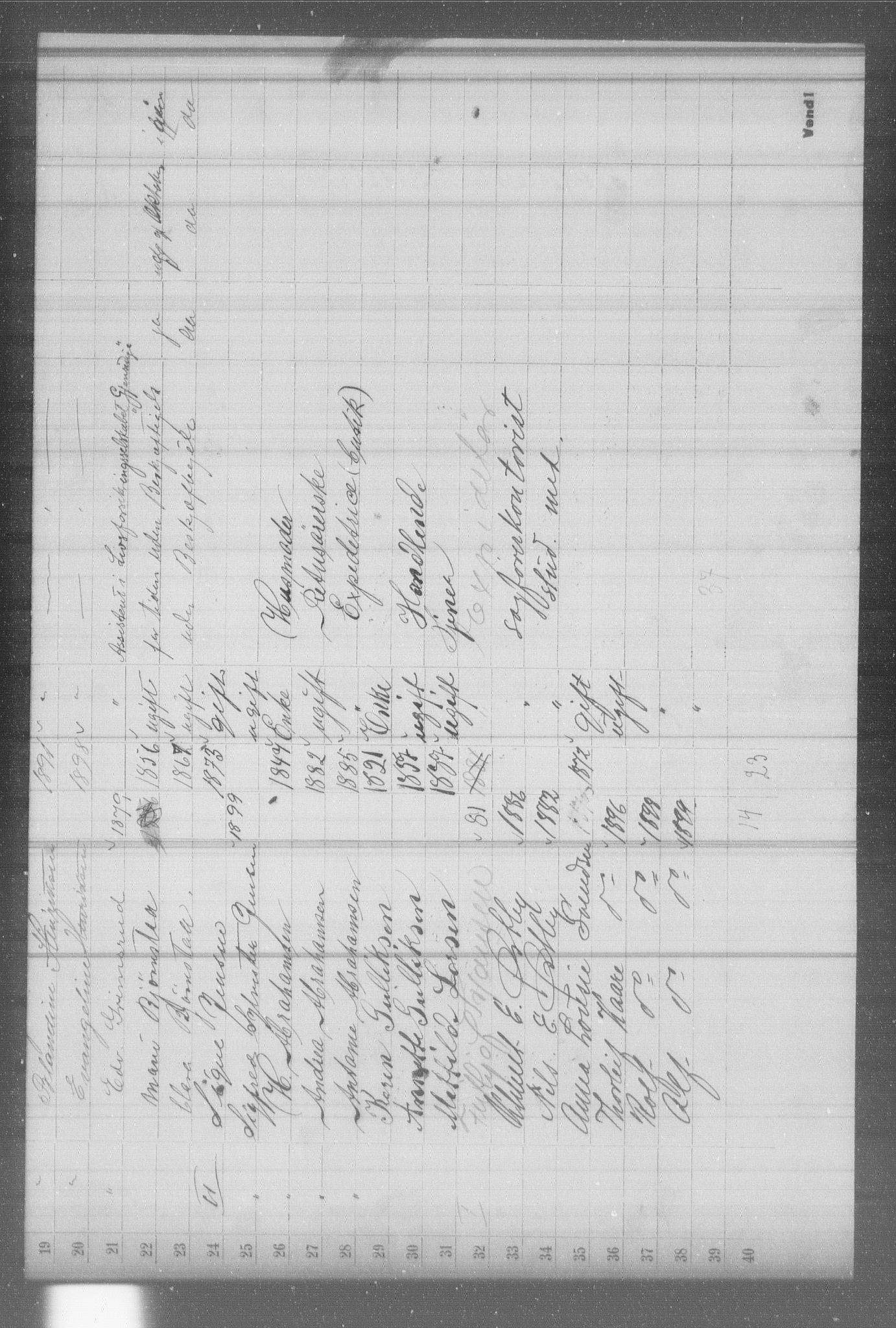 OBA, Municipal Census 1902 for Kristiania, 1902, p. 6513