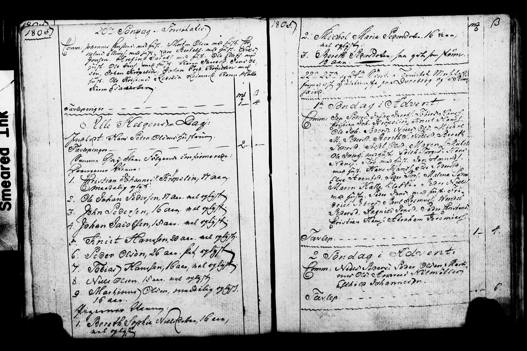 Ministerialprotokoller, klokkerbøker og fødselsregistre - Nordland, AV/SAT-A-1459/899/L1435: Parish register (official) no. 899A03, 1789-1808