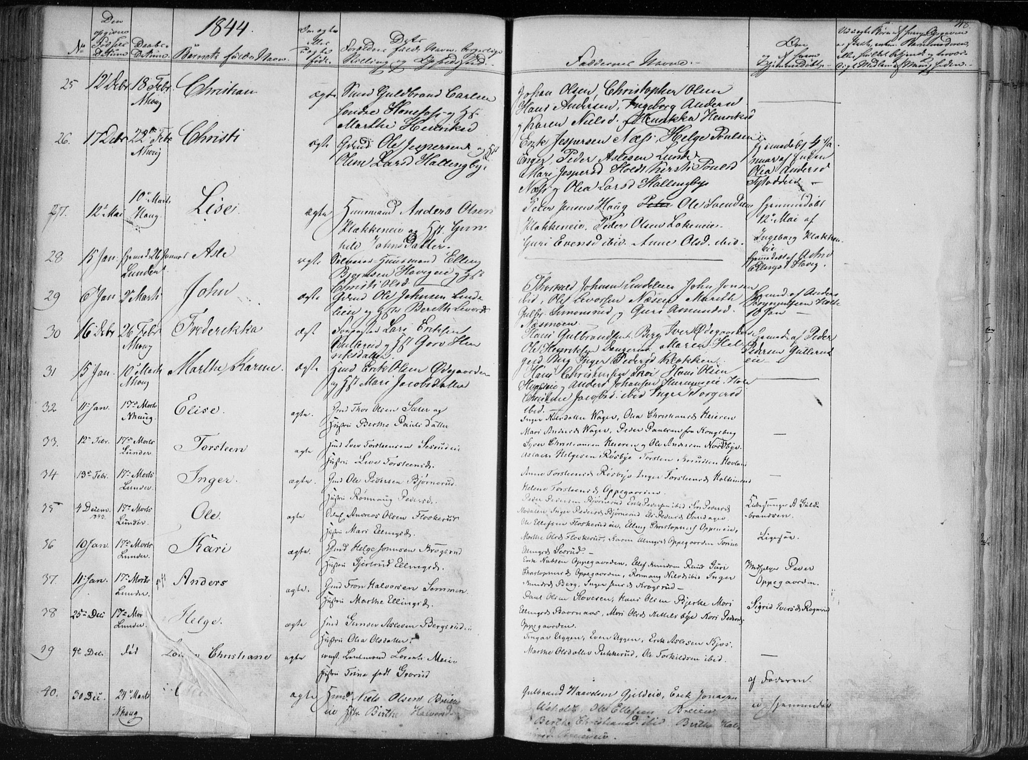 Norderhov kirkebøker, AV/SAKO-A-237/F/Fa/L0010: Parish register (official) no. 10, 1837-1847, p. 118