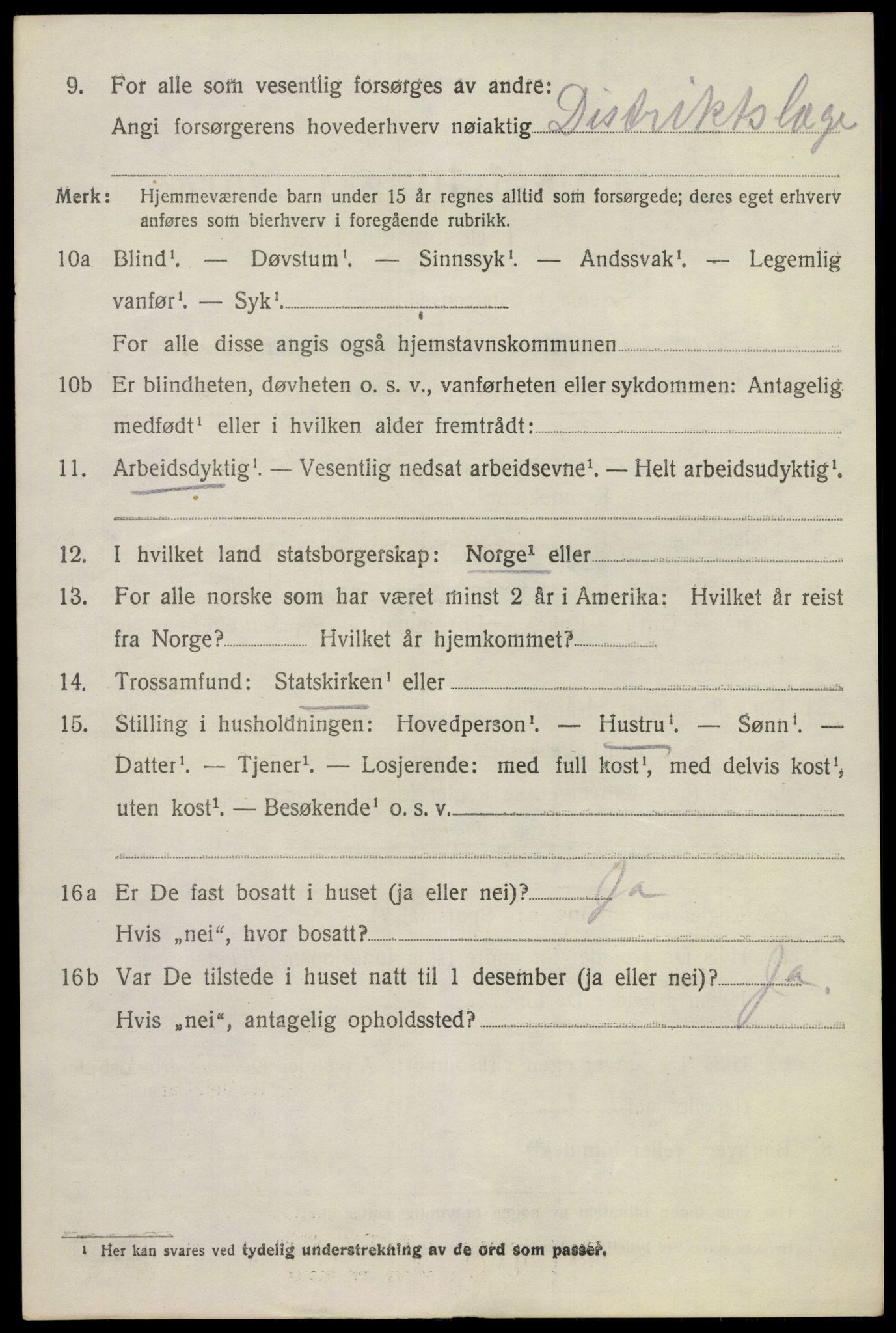 SAKO, 1920 census for Øvre Eiker, 1920, p. 9571