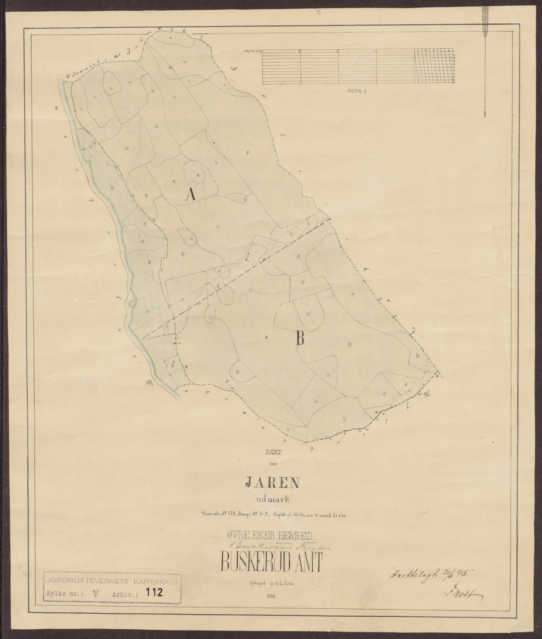Jordskifteverkets kartarkiv, AV/RA-S-3929/T, 1859-1988, p. 175