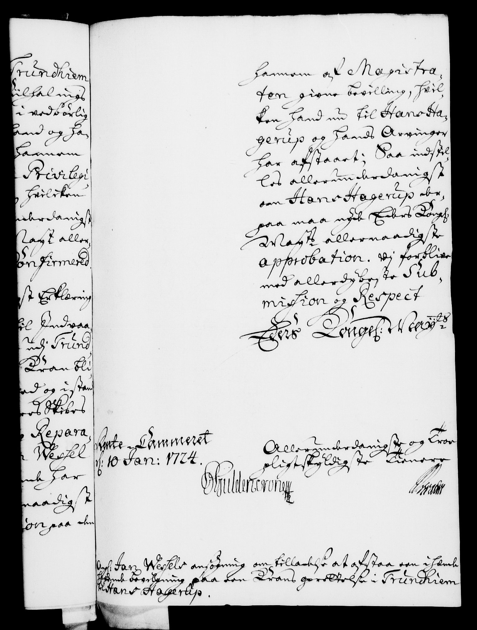 Rentekammeret, Kammerkanselliet, RA/EA-3111/G/Gf/Gfa/L0007: Norsk relasjons- og resolusjonsprotokoll (merket RK 52.7), 1724, p. 137