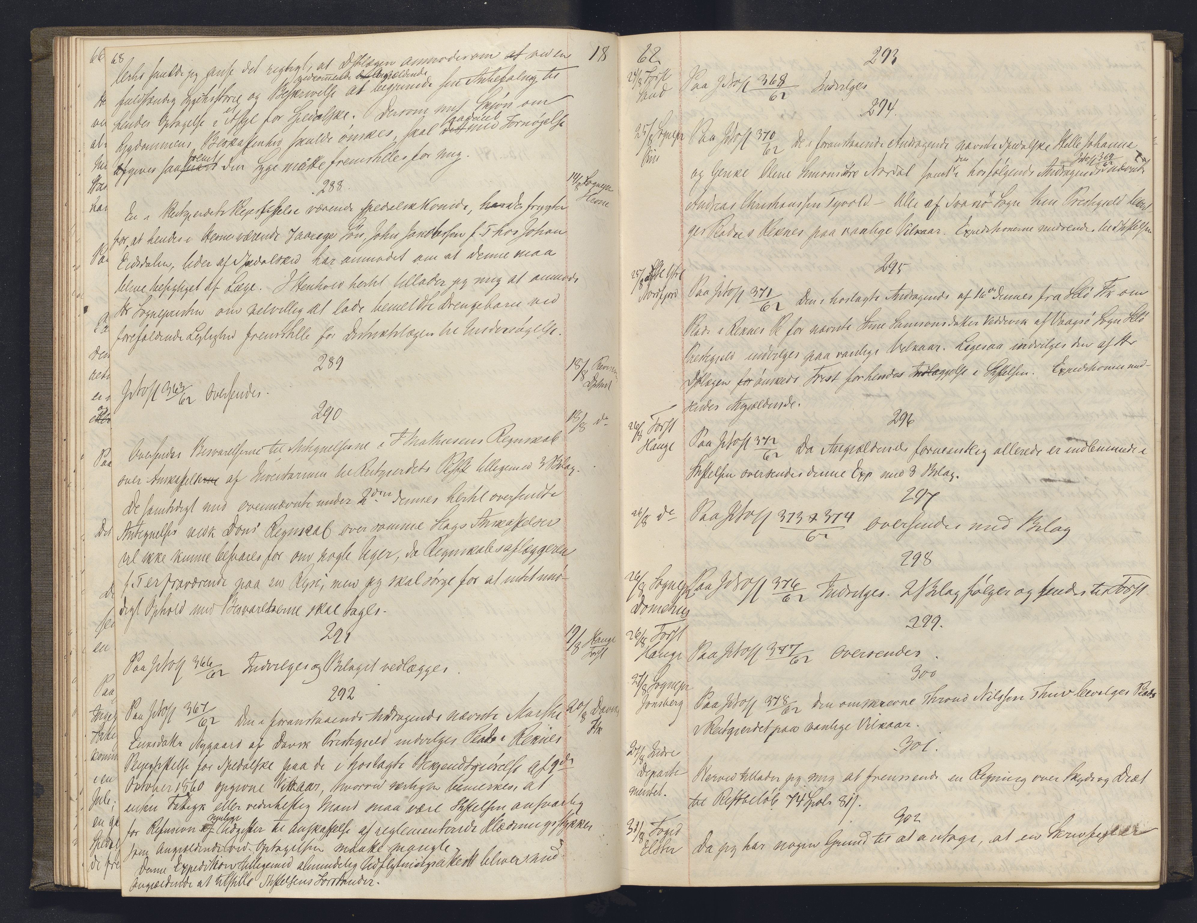 Lepraarkiver - Overlegen for den spedalske sykdom, AV/SAB-A-61001/B.b/L0003: Kopibok, 1862-1865, p. 68-69