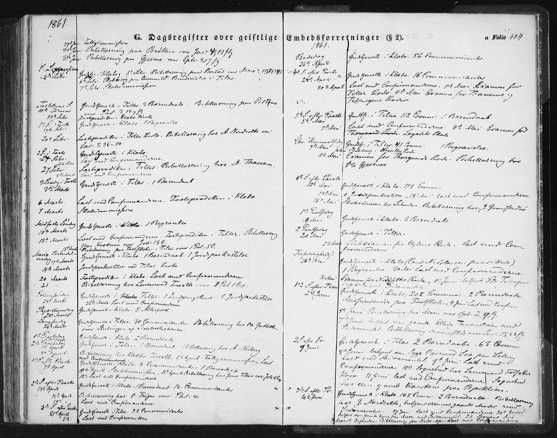 Ministerialprotokoller, klokkerbøker og fødselsregistre - Sør-Trøndelag, SAT/A-1456/618/L0441: Parish register (official) no. 618A05, 1843-1862, p. 404