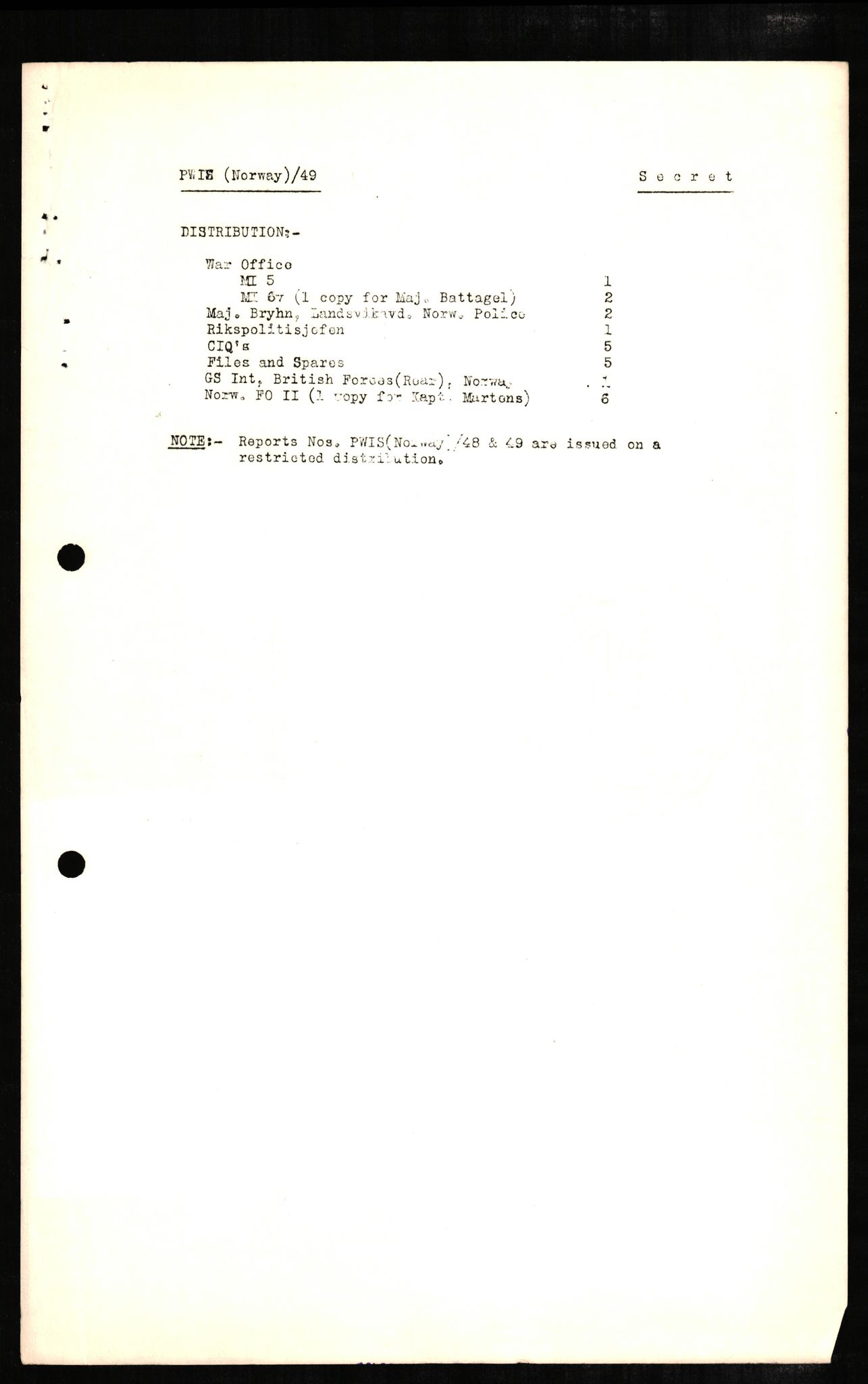 Forsvaret, Forsvarets overkommando II, AV/RA-RAFA-3915/D/Db/L0004: CI Questionaires. Tyske okkupasjonsstyrker i Norge. Tyskere., 1945-1946, p. 298