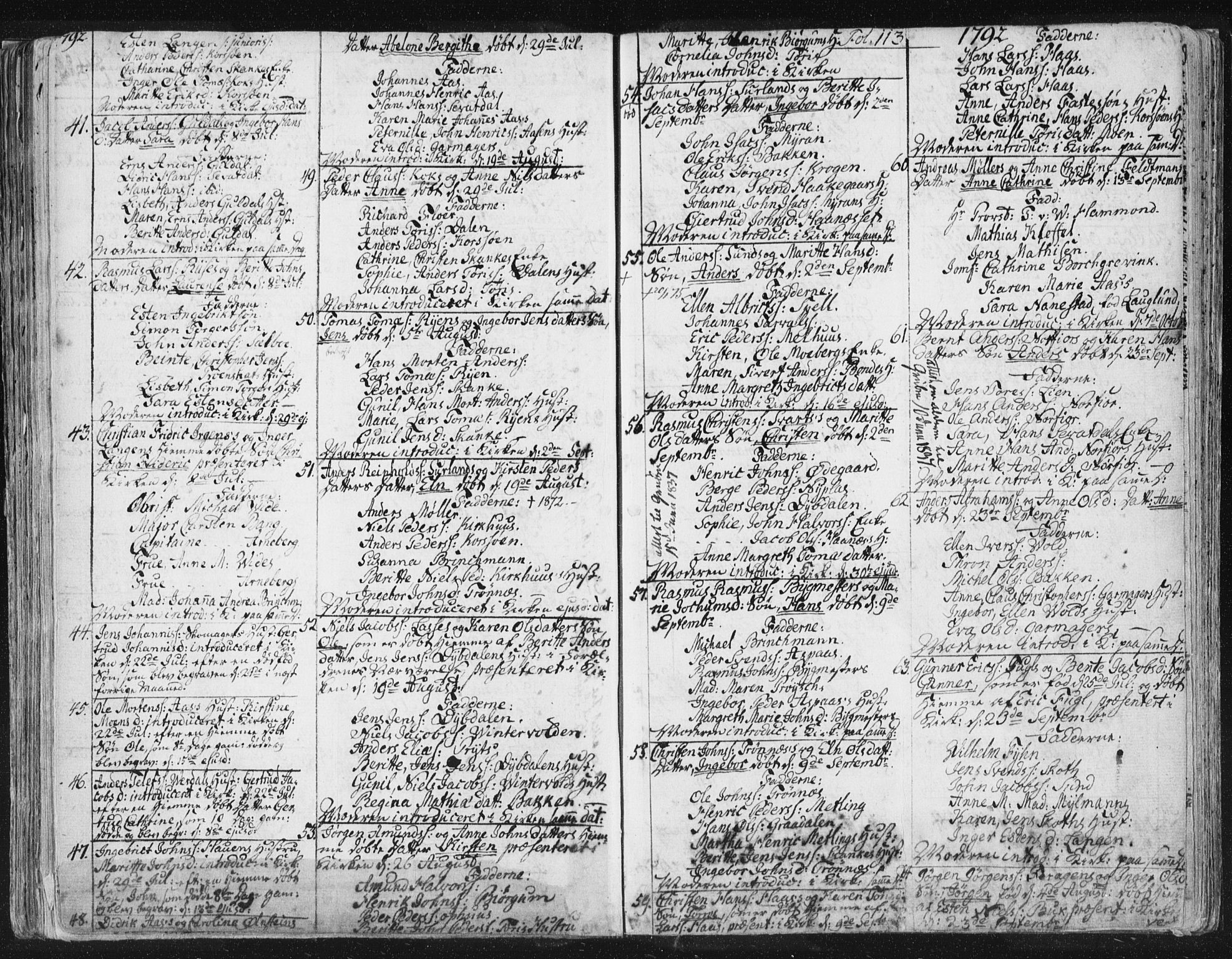 Ministerialprotokoller, klokkerbøker og fødselsregistre - Sør-Trøndelag, SAT/A-1456/681/L0926: Parish register (official) no. 681A04, 1767-1797, p. 113